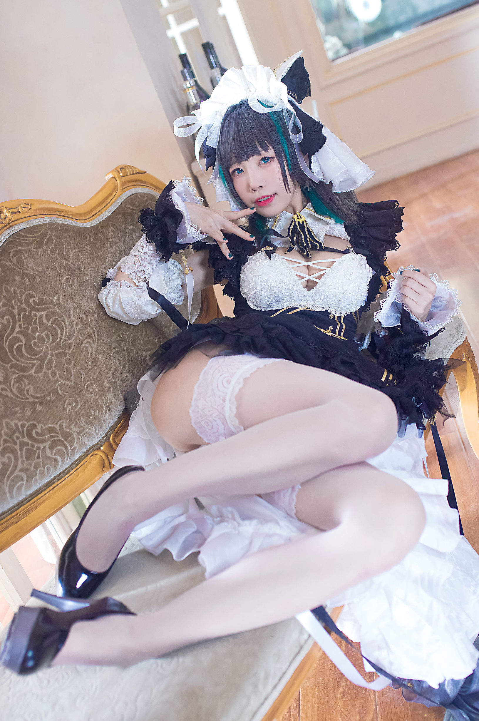 COS Phúc lợi] Blogger Anime Shui Miao Aqua - Cheshire