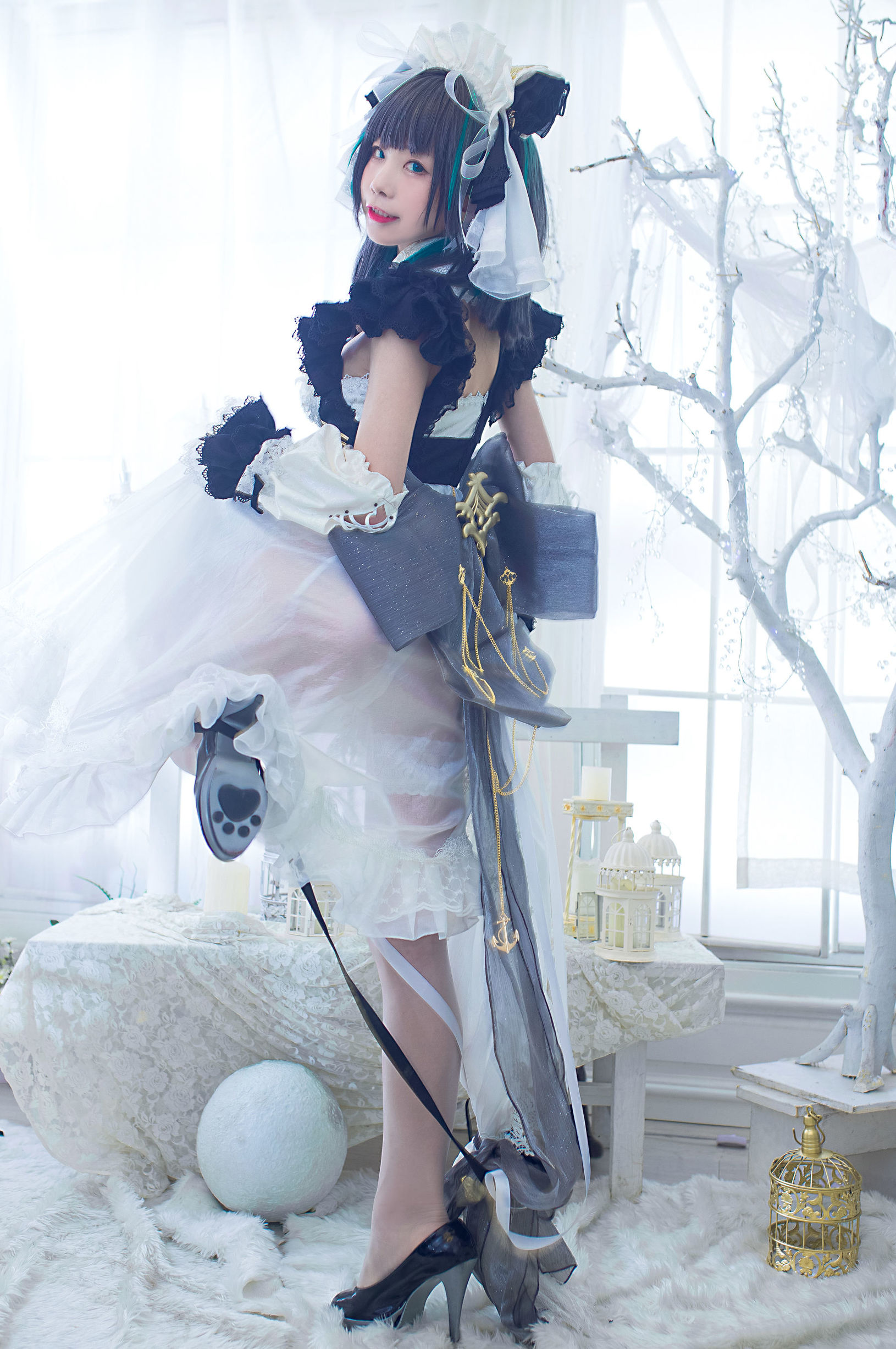 COS Phúc lợi] Blogger Anime Shui Miao Aqua - Cheshire