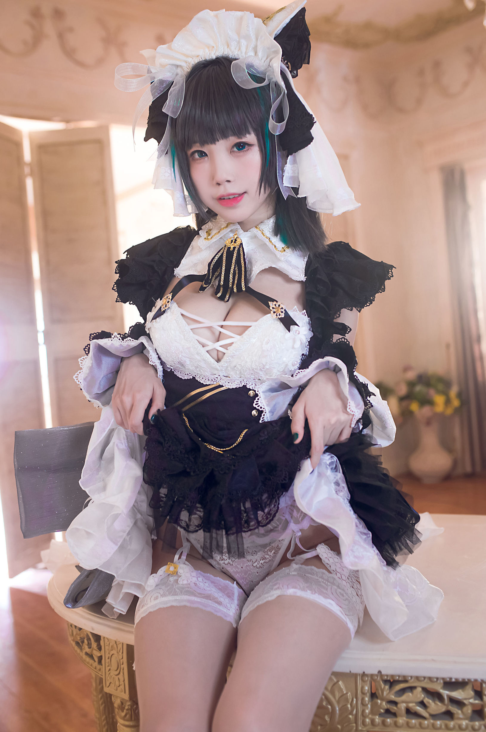 COS Phúc lợi] Blogger Anime Shui Miao Aqua - Cheshire