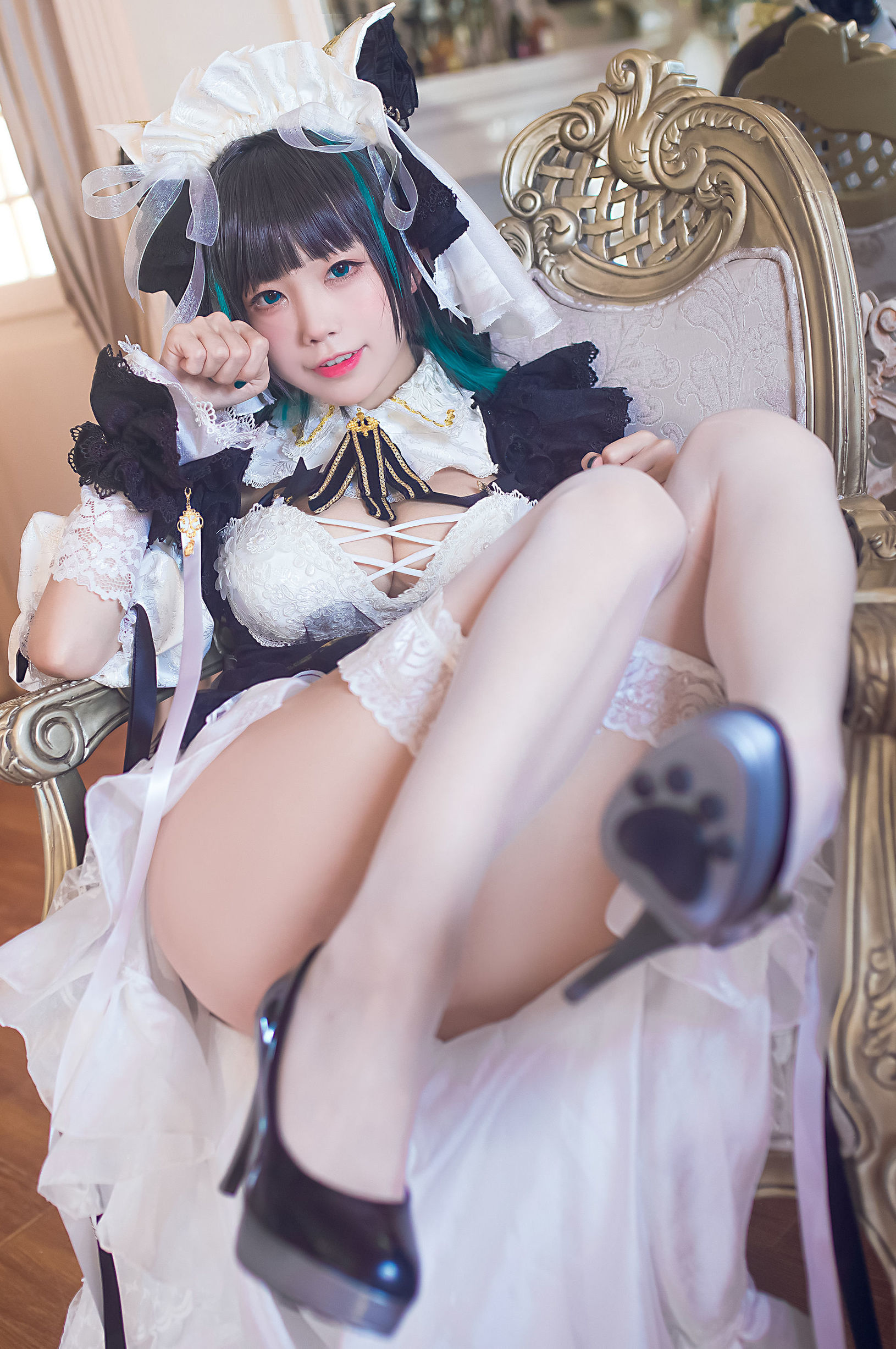 COS Phúc lợi] Blogger Anime Shui Miao Aqua - Cheshire