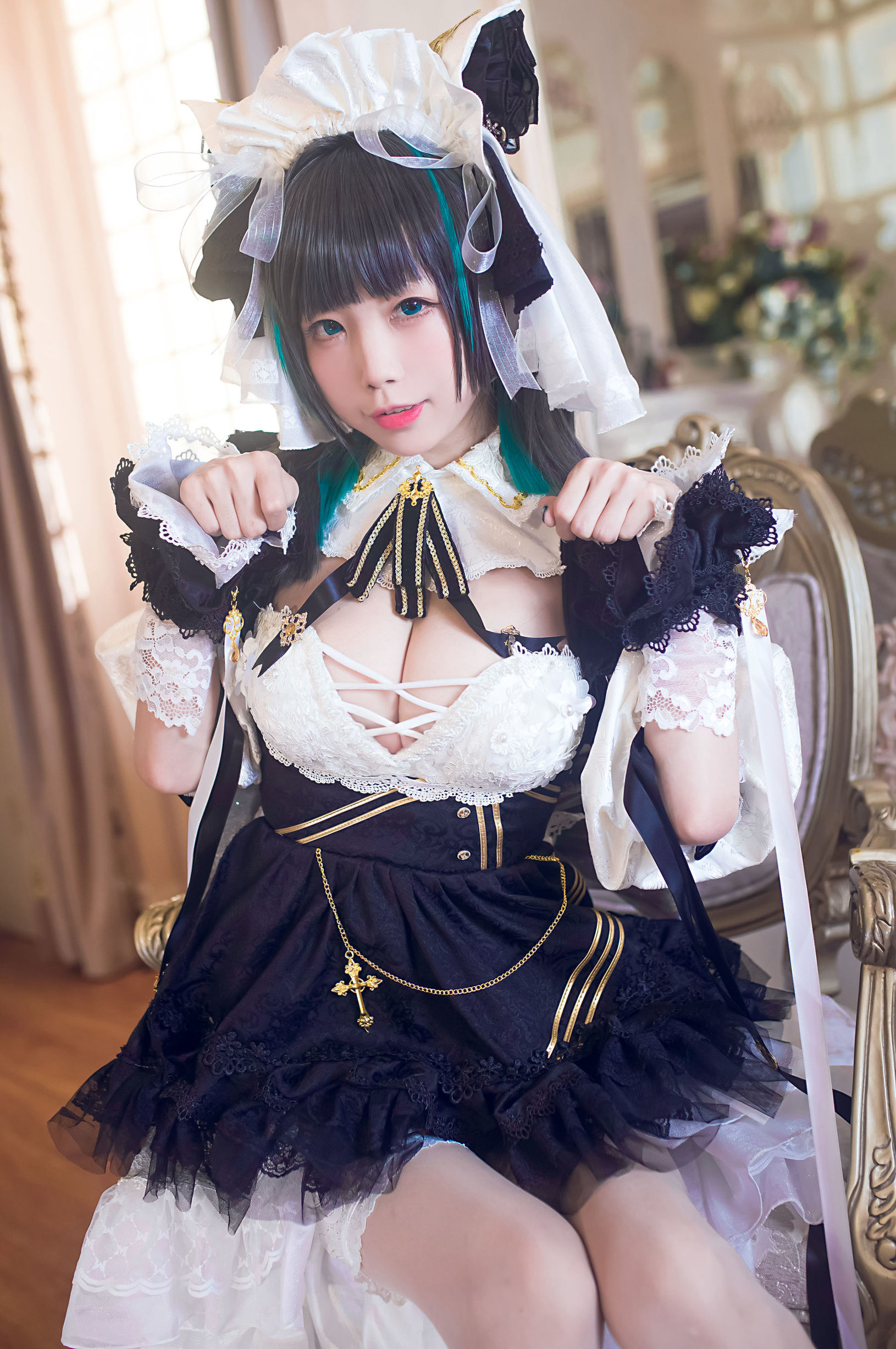COS Phúc lợi] Blogger Anime Shui Miao Aqua - Cheshire