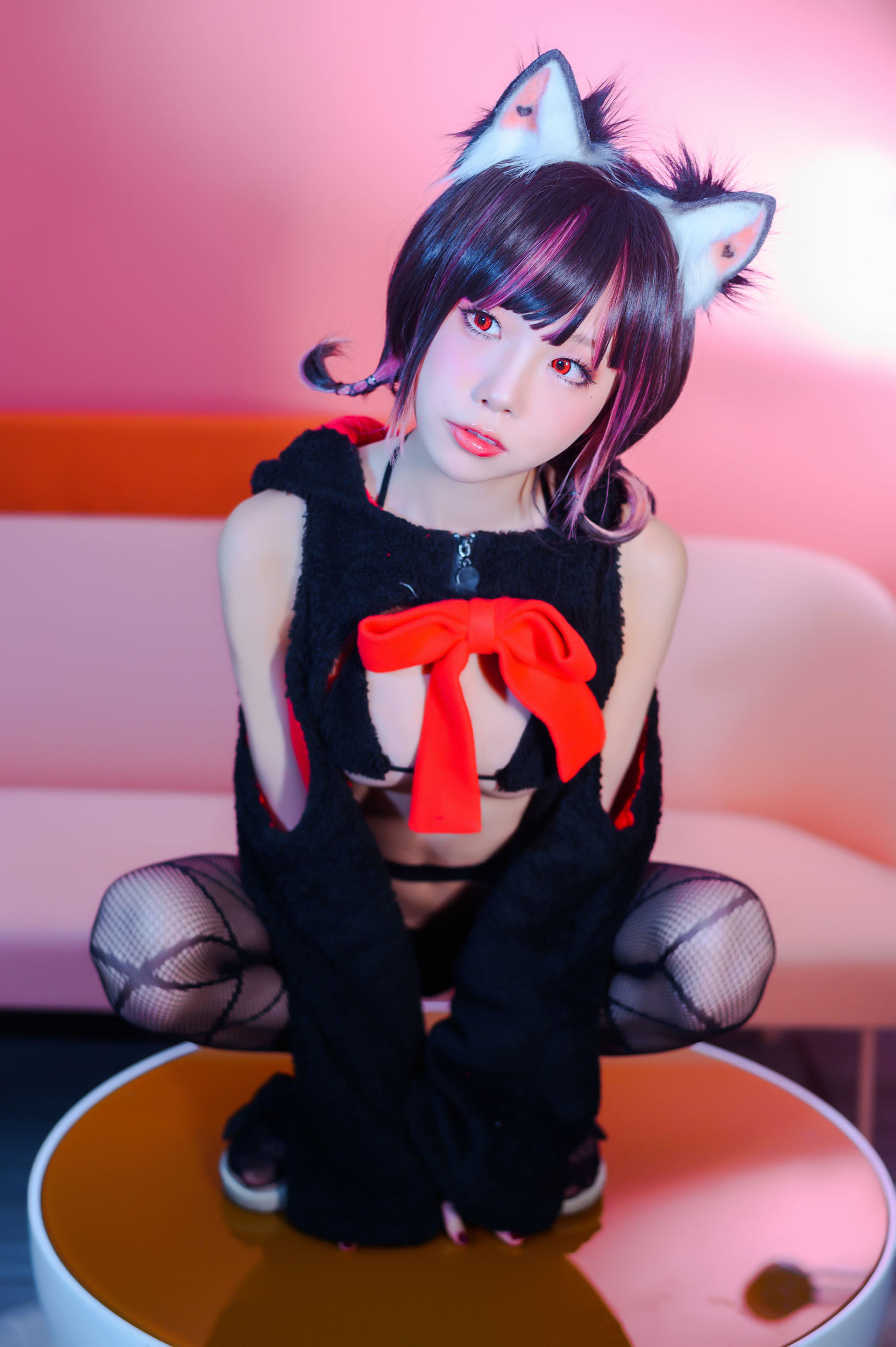 COS Welfare] Anime Blogger Shui Miao aqua - Gifts Meow