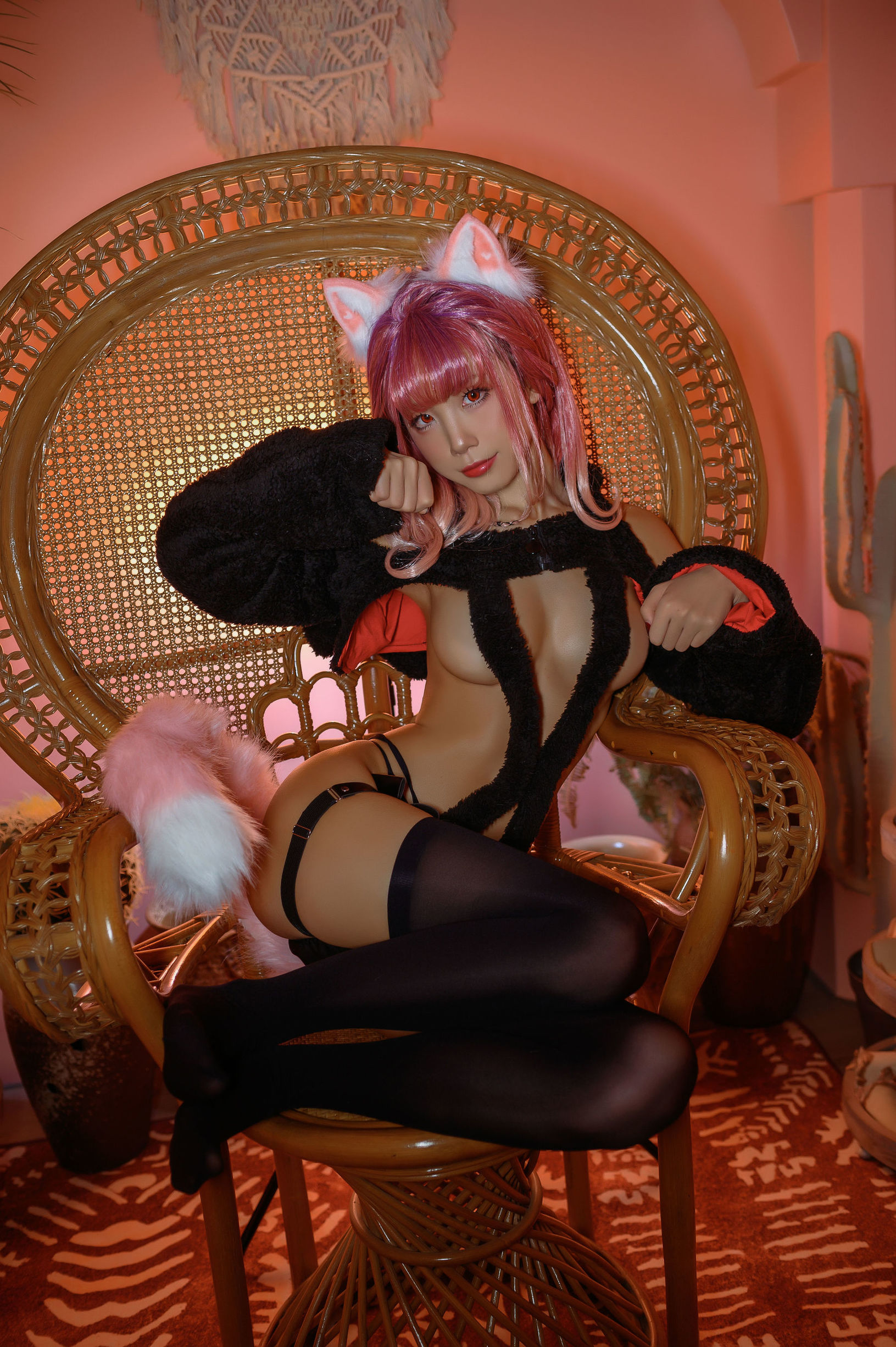COS Welfare] Anime Blogger Shui Miao aqua - Gifts Meow