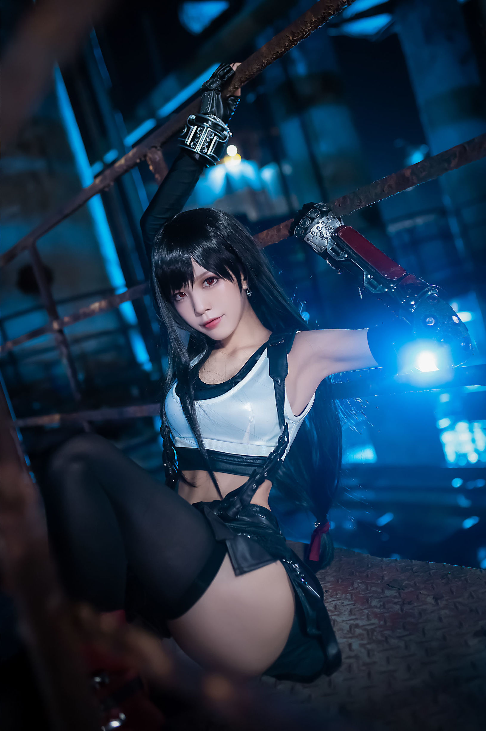 Cosplay Welfare] Anime Blogger Shui Miao aqua - Tifa Original Skin