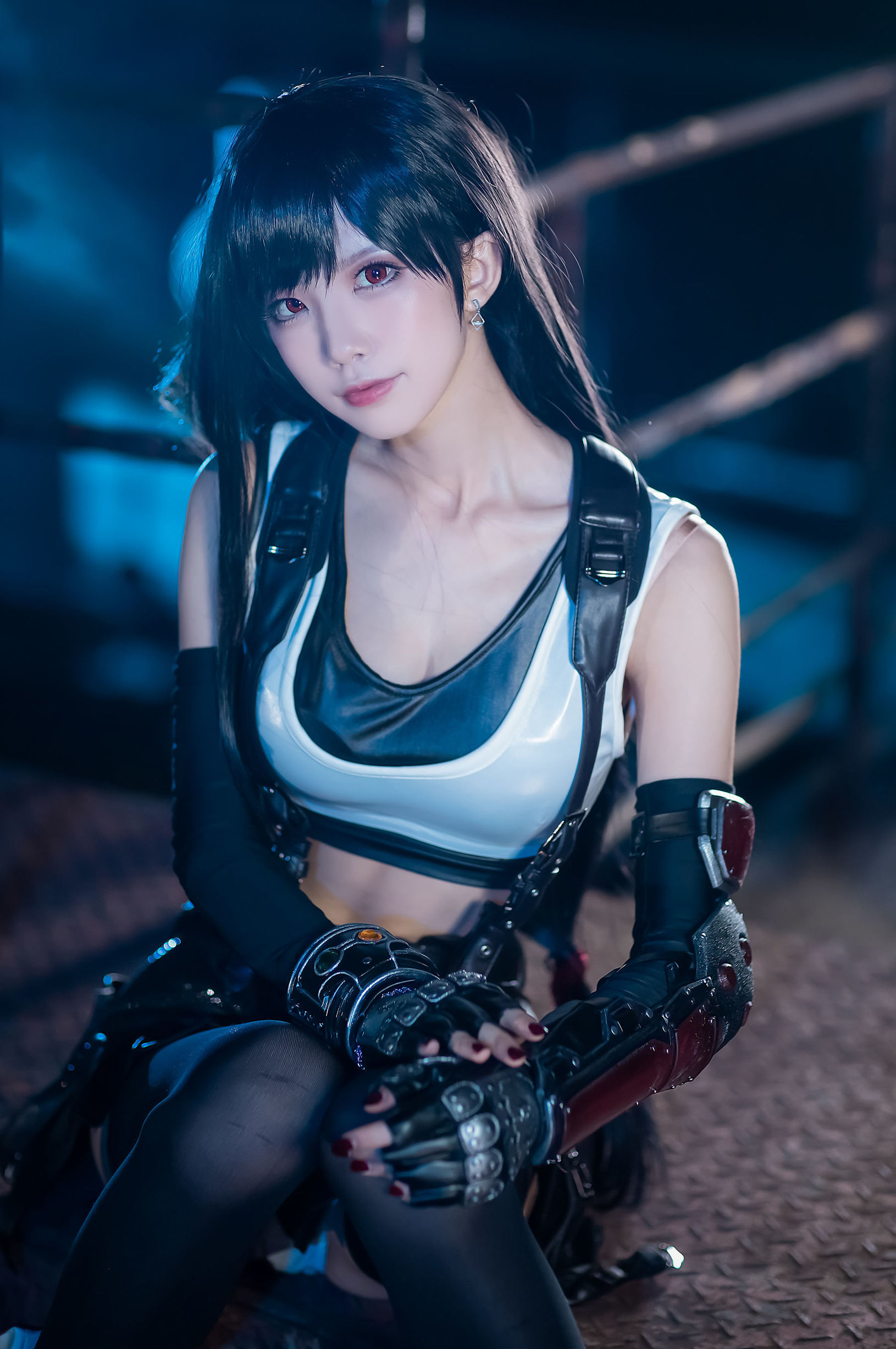 Cosplay Welfare] Anime Blogger Shui Miao aqua - Tifa Original Skin