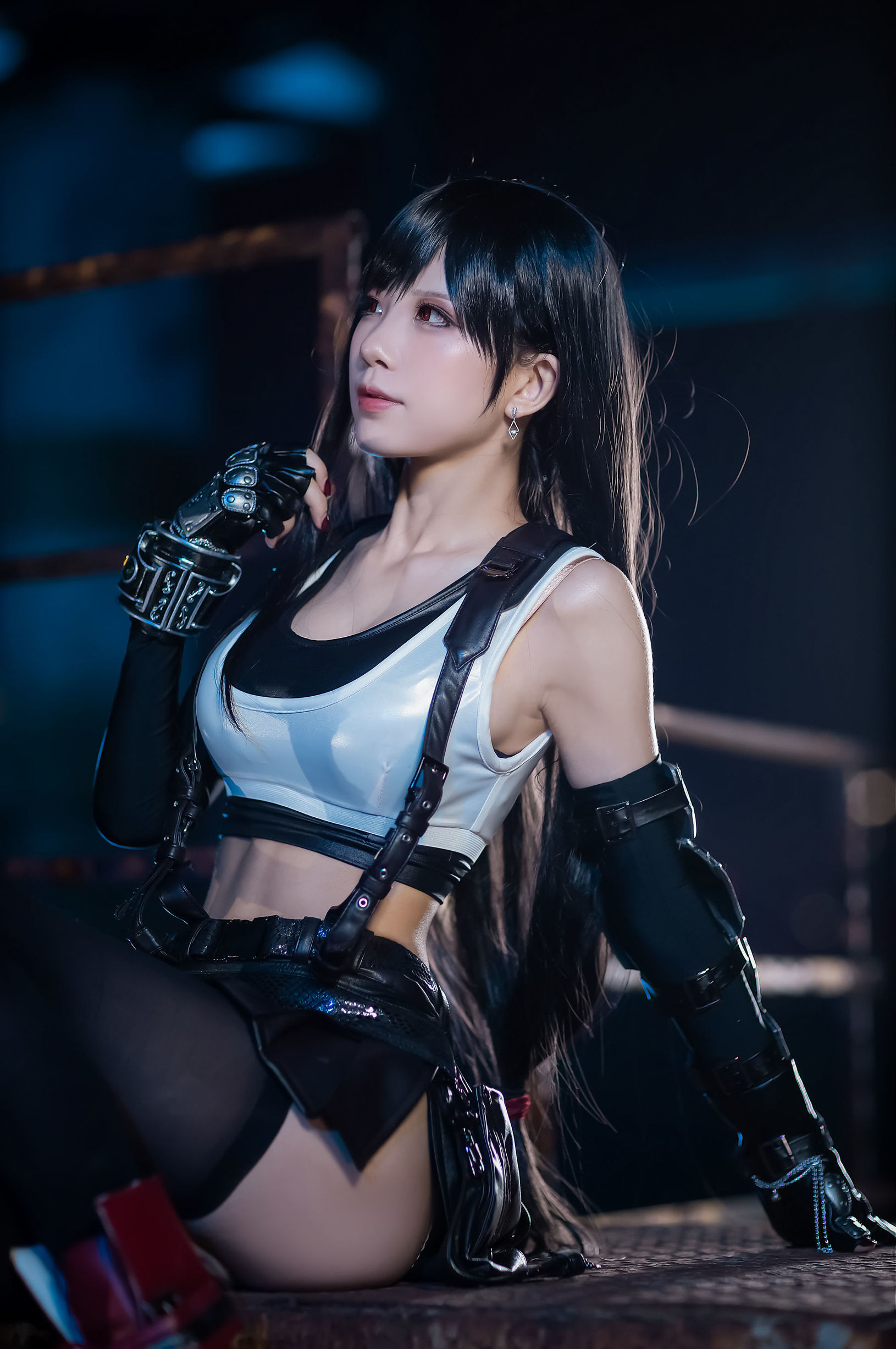 Cosplay Welfare] Anime Blogger Shui Miao aqua - Tifa Original Skin