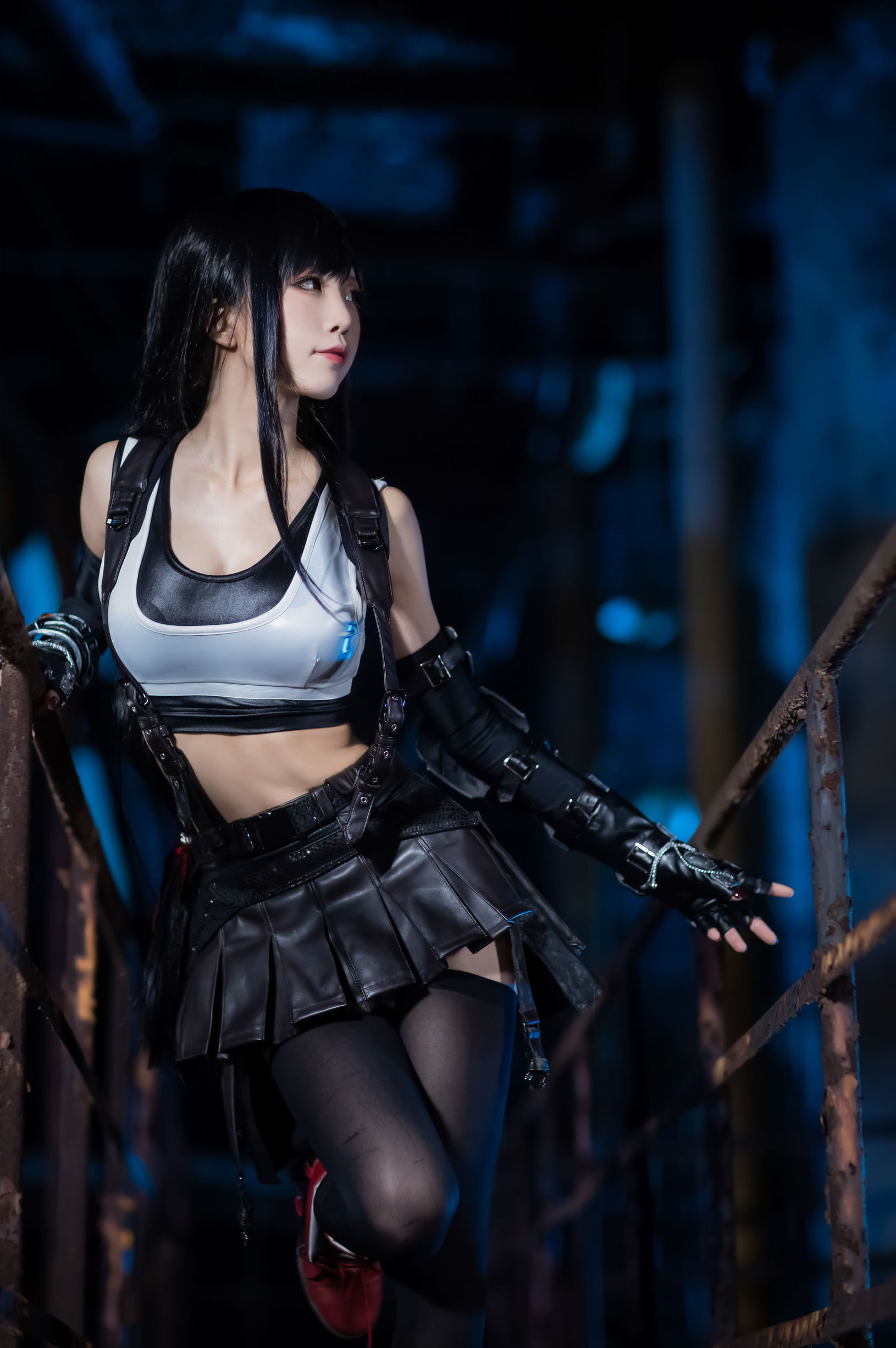 Cosplay Welfare] Anime Blogger Shui Miao aqua - Tifa Original Skin