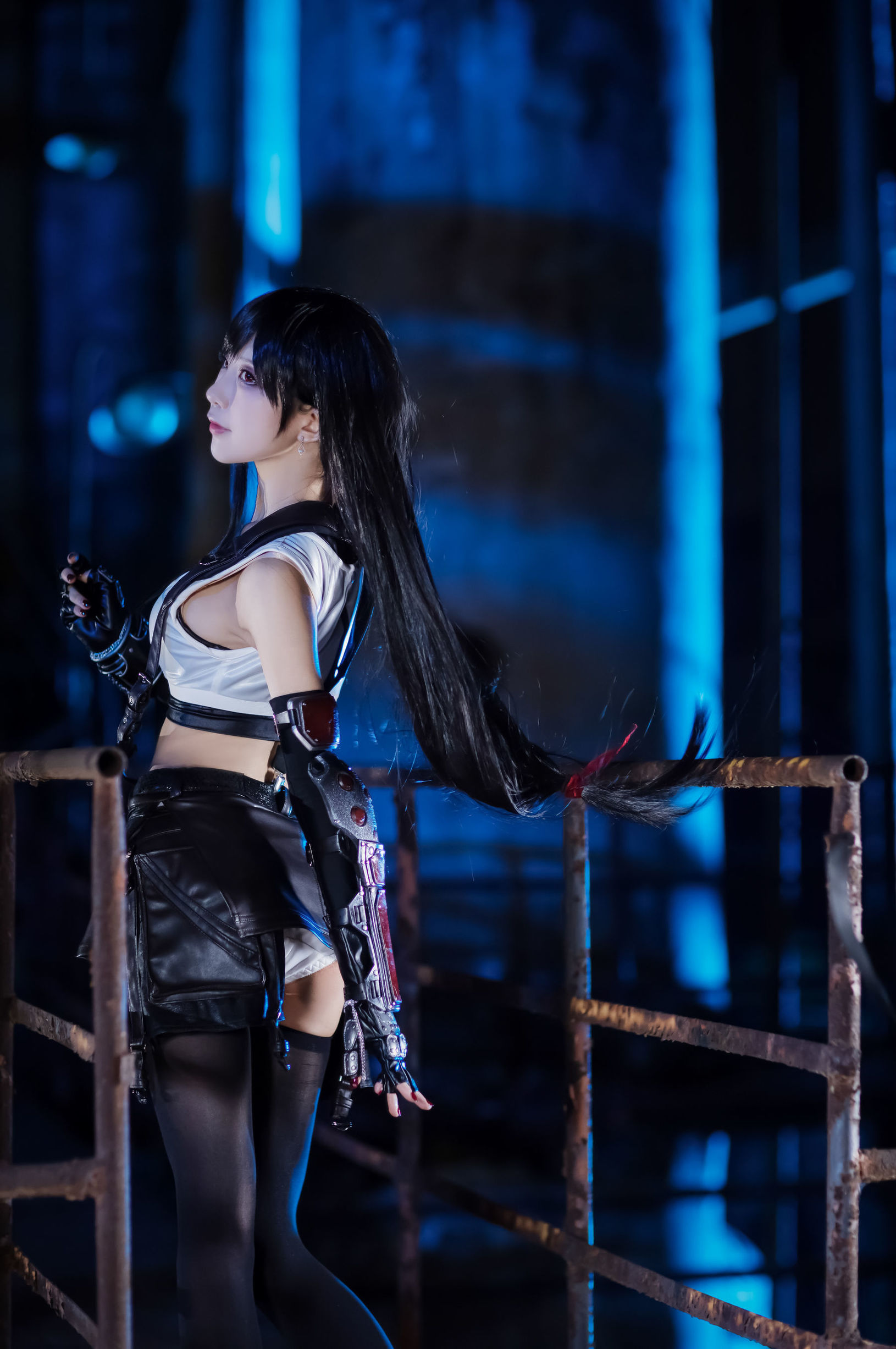 Cosplay Welfare] Anime Blogger Shui Miao aqua - Tifa Original Skin