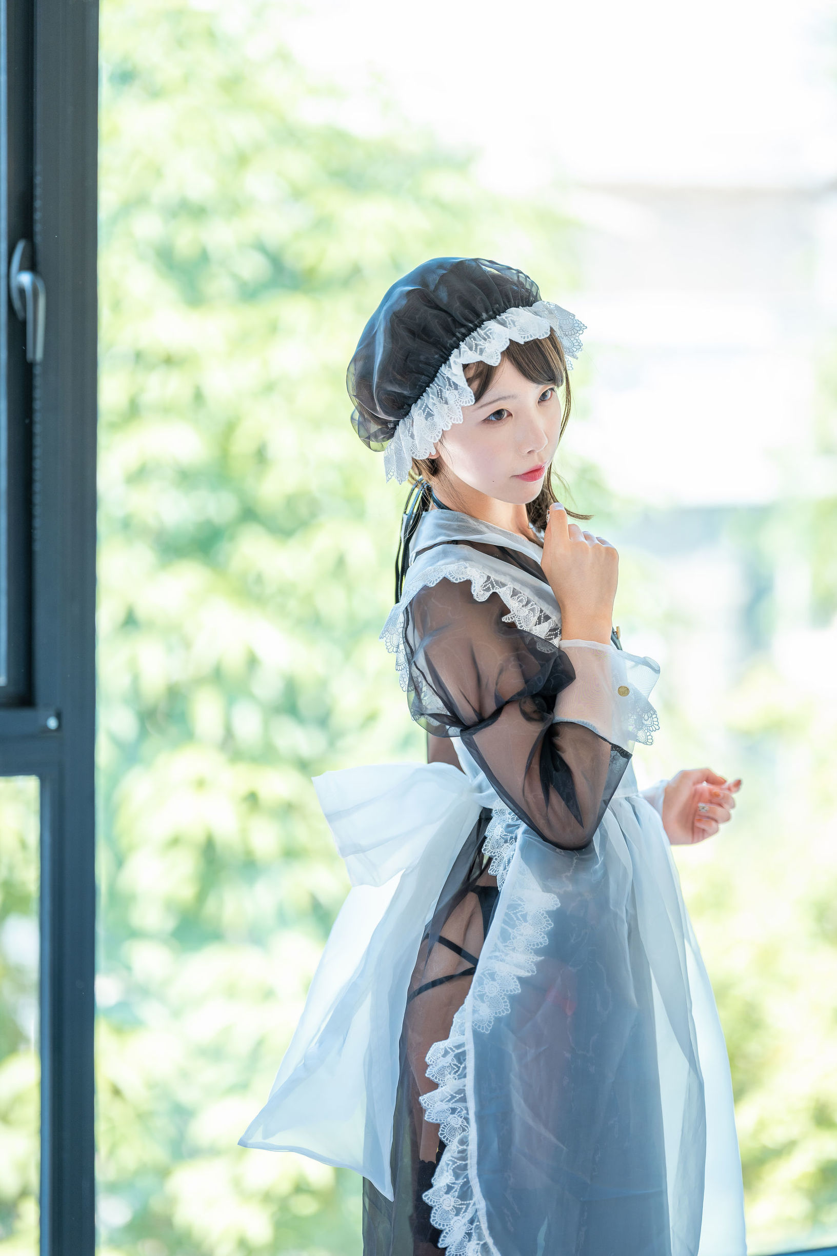 COS Welfare] Anime Blogger Shui Miao aqua - Transparent Maid