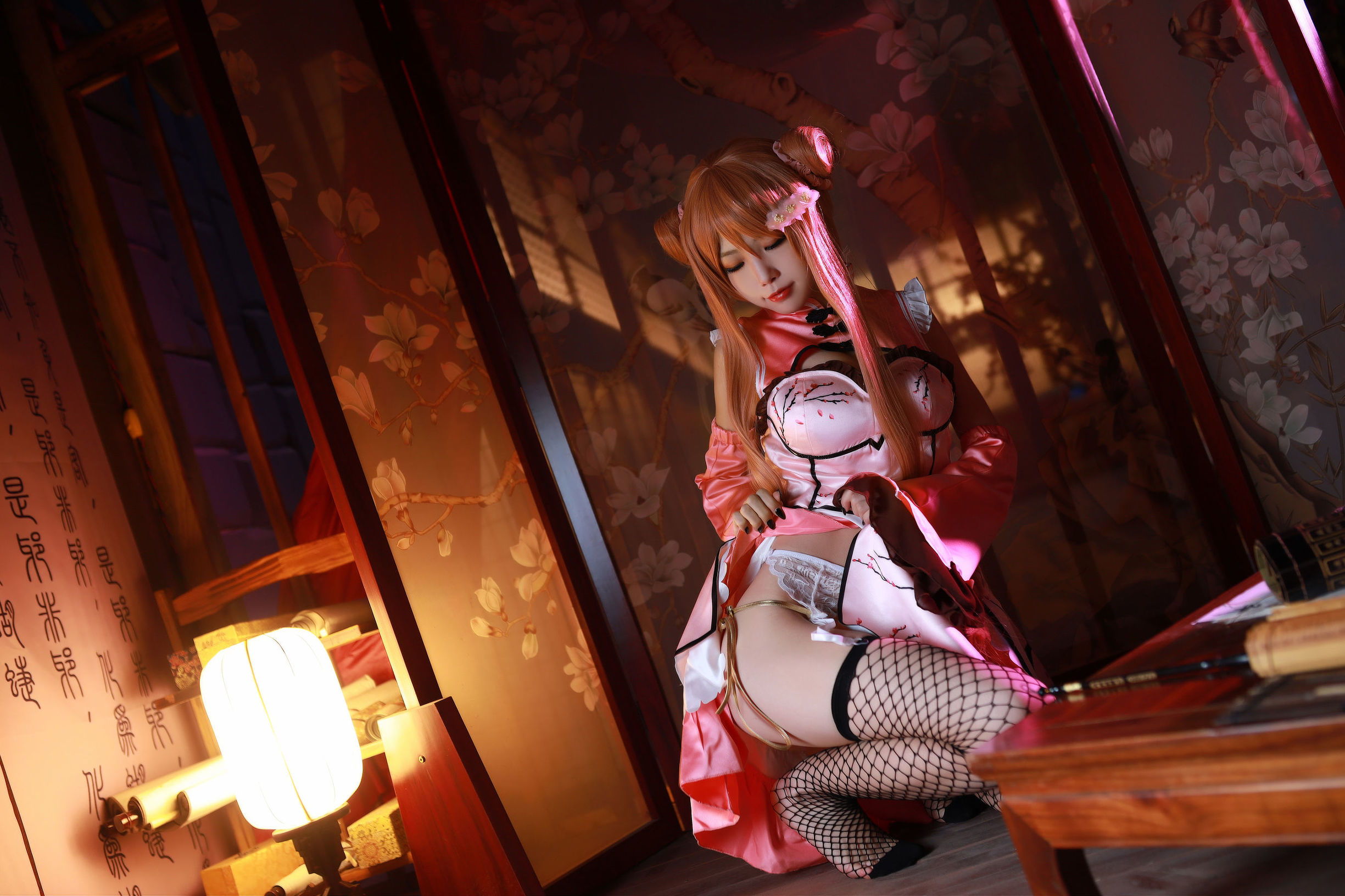 COS Phúc lợi] Blogger Anime Shui Miao Aqua - Kim Bình Mai
