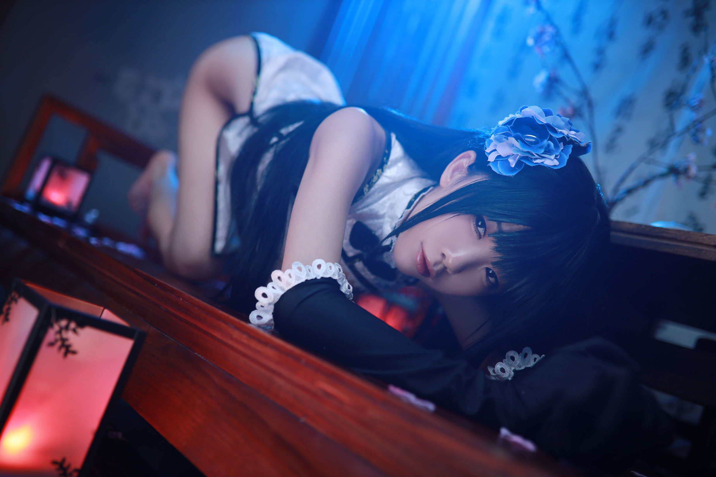 COS Phúc lợi] Blogger Anime Shui Miao Aqua - Kim Bình Mai