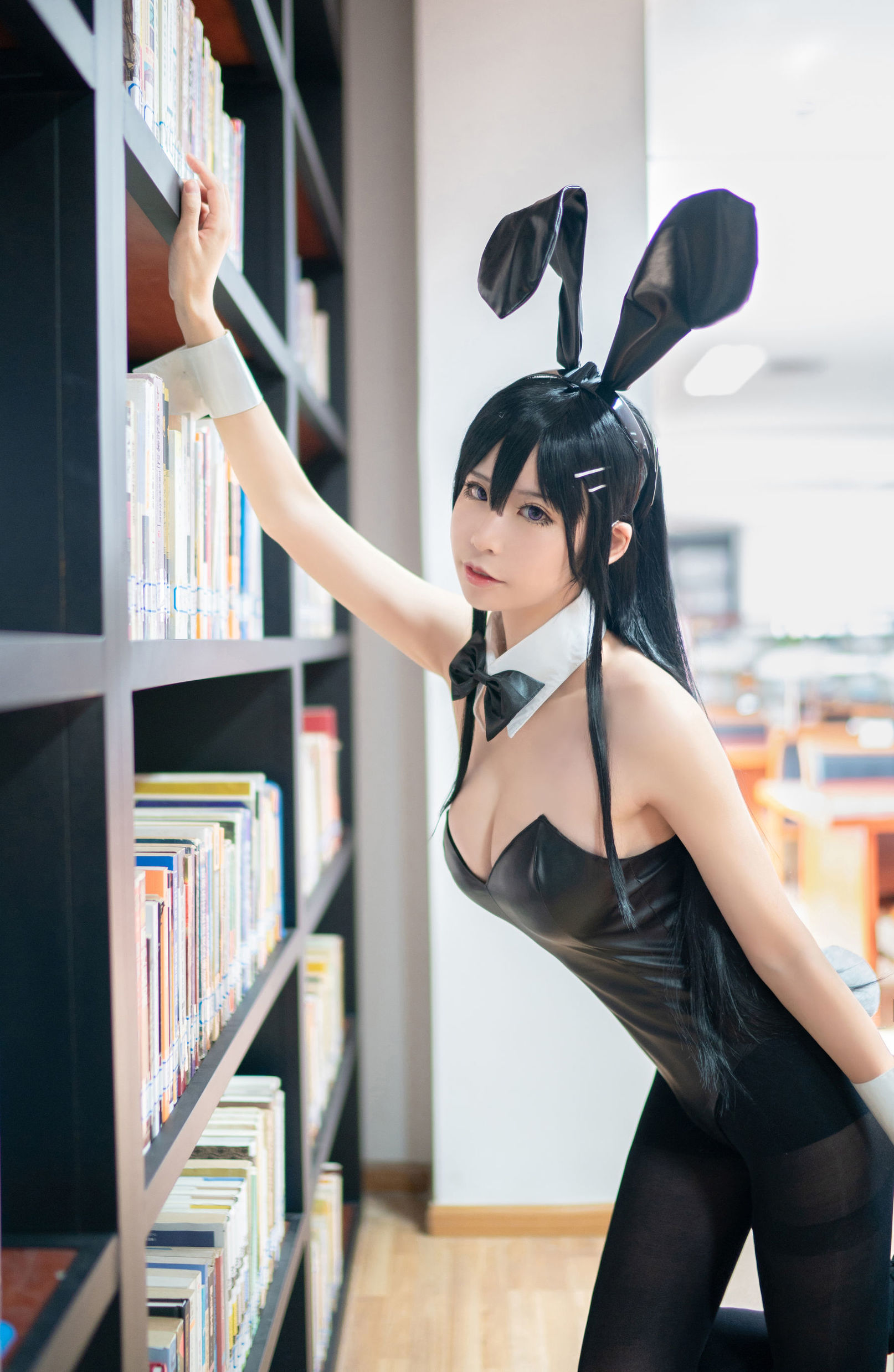 COS福利] 動漫博主愛老師_PhD - 兔女郎學姐