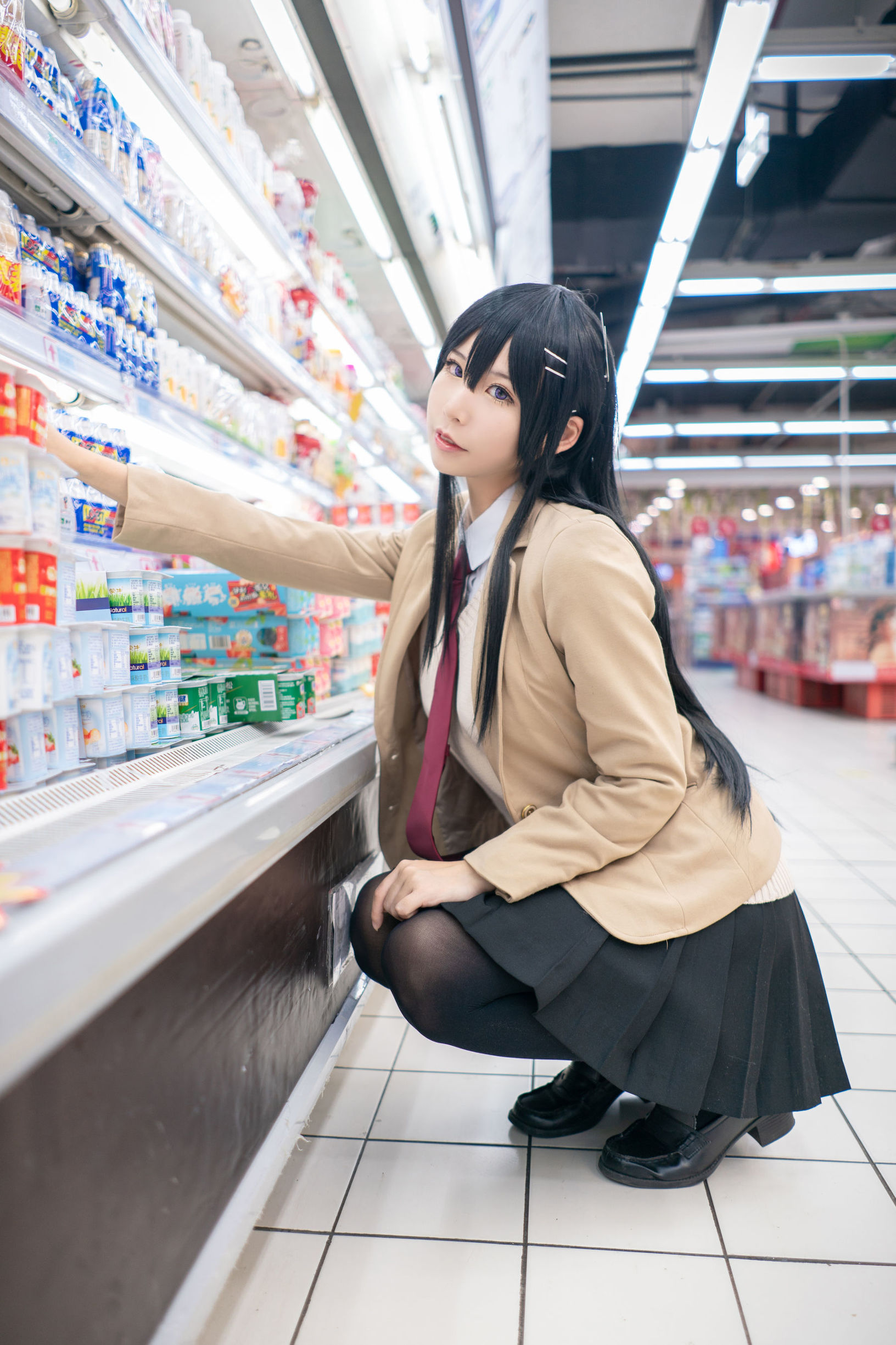 COS福利] 動漫博主愛老師_PhD - 兔女郎學姐