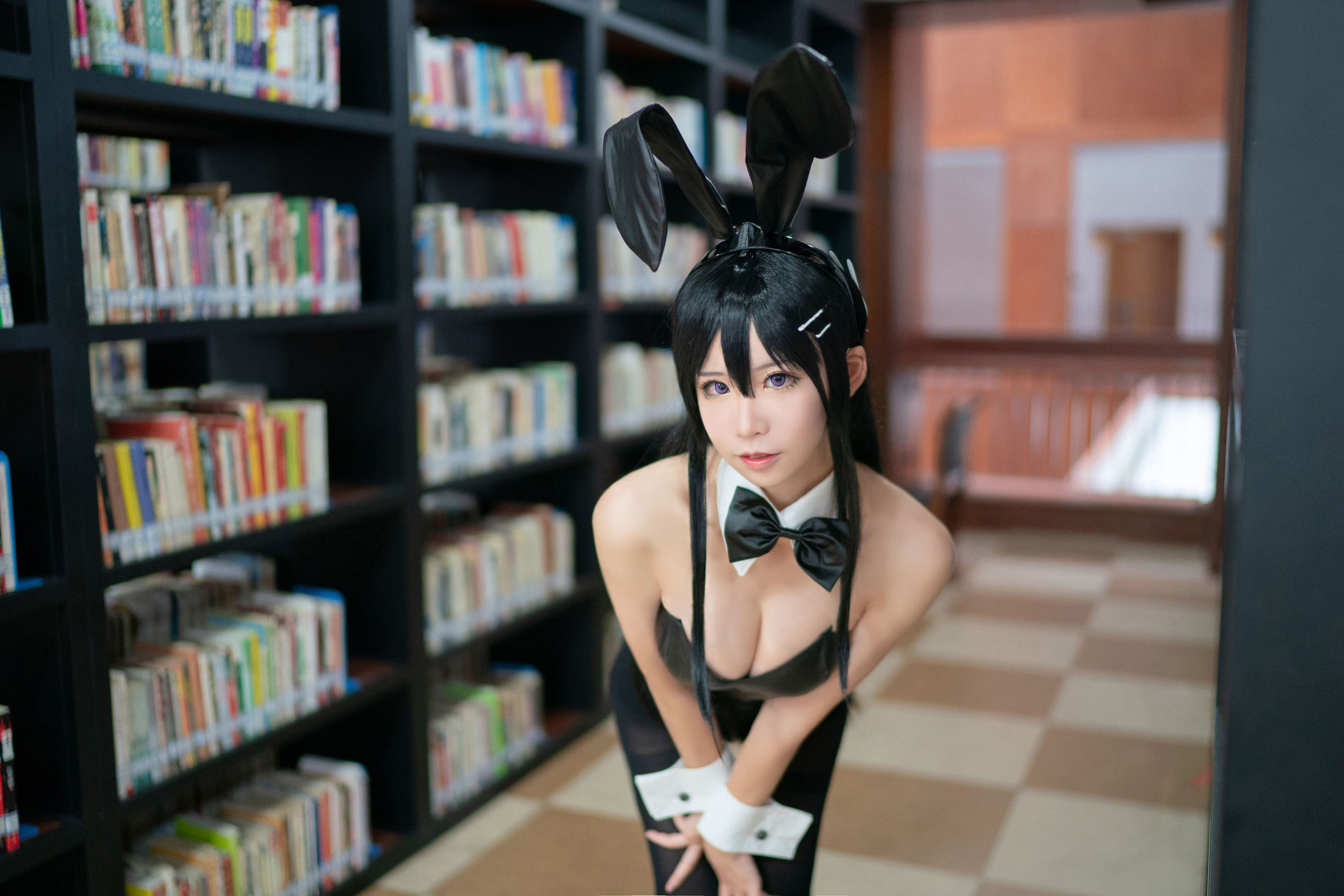 COS福利] 動漫博主愛老師_PhD - 兔女郎學姐