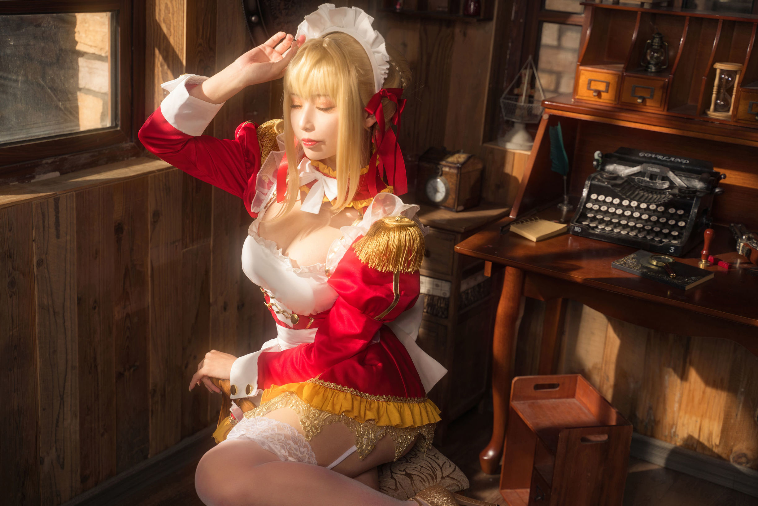 COS福利] 動漫博主愛老師_PhD - 尼祿YD女僕