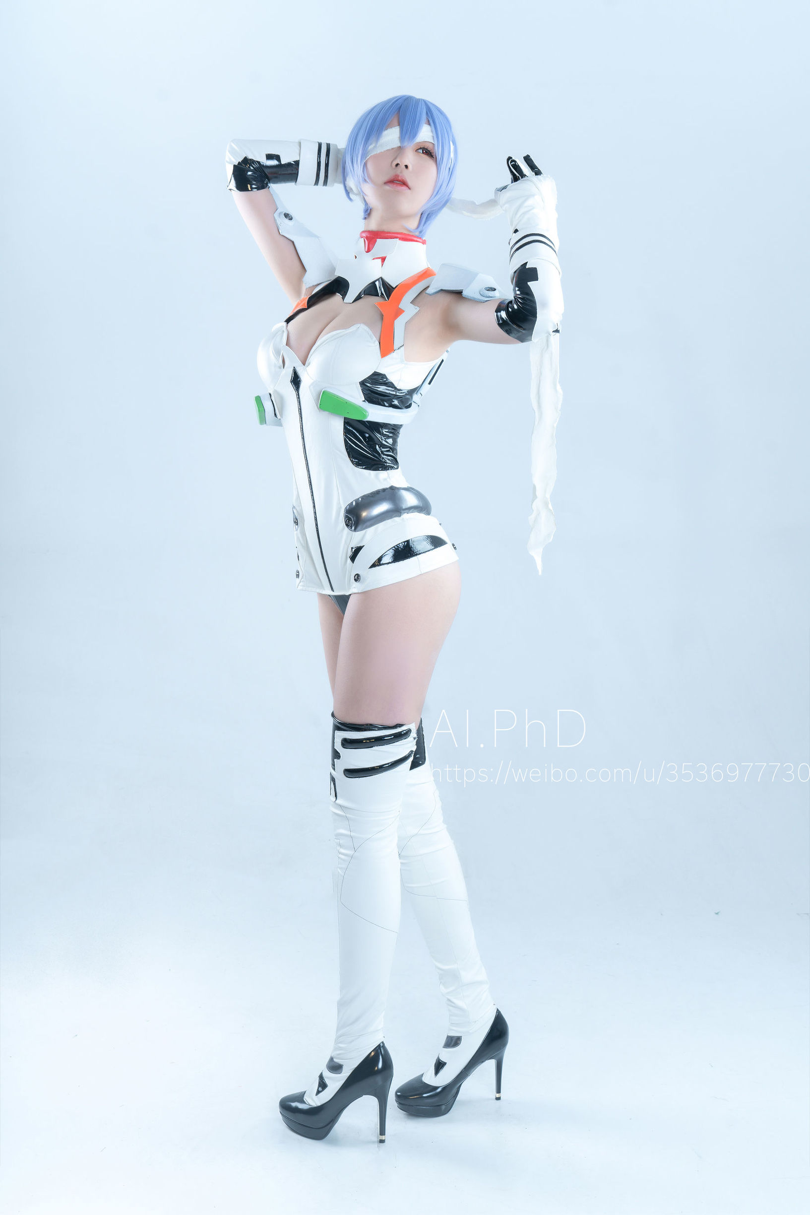 COS Phúc Lợi] Blogger Anime Yêu Thầy_PhD - Evangelion Ayanami Rei
