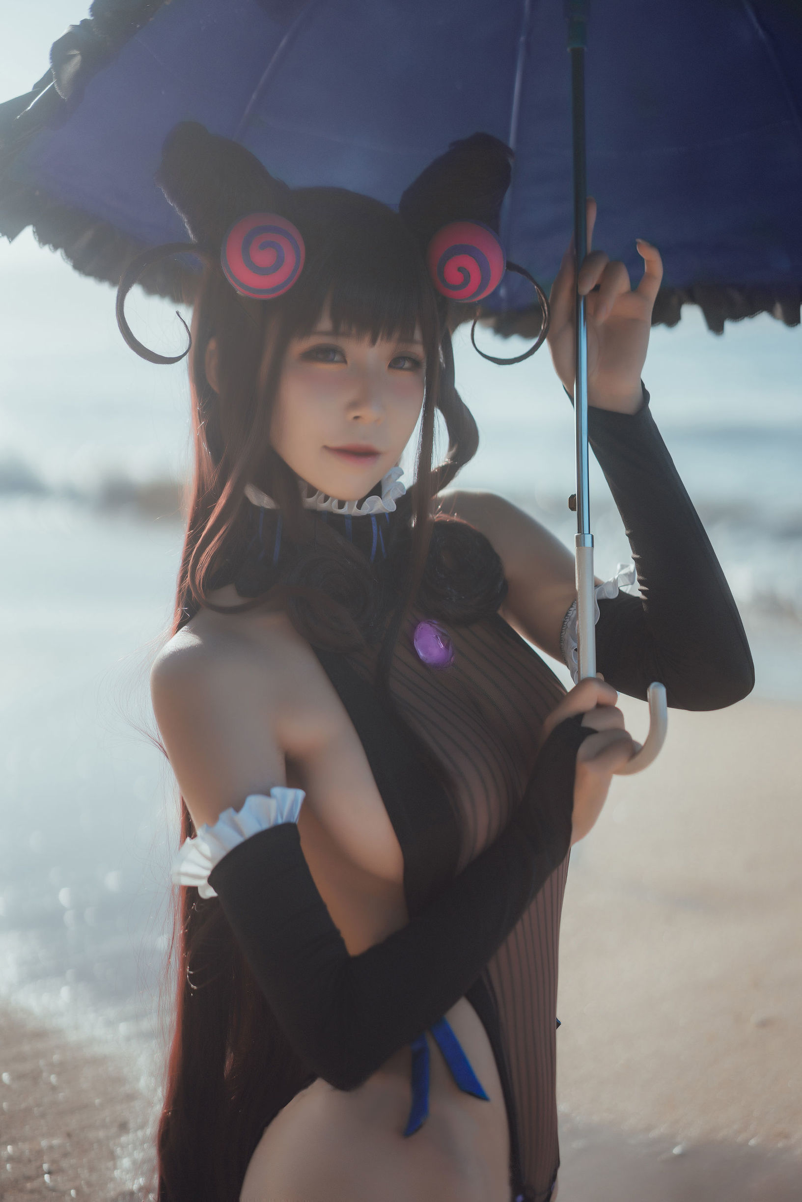 COS Phúc lợi] Blogger Anime Ai Laoshi_PhD - Murasaki Shikibu eno Áo tắm