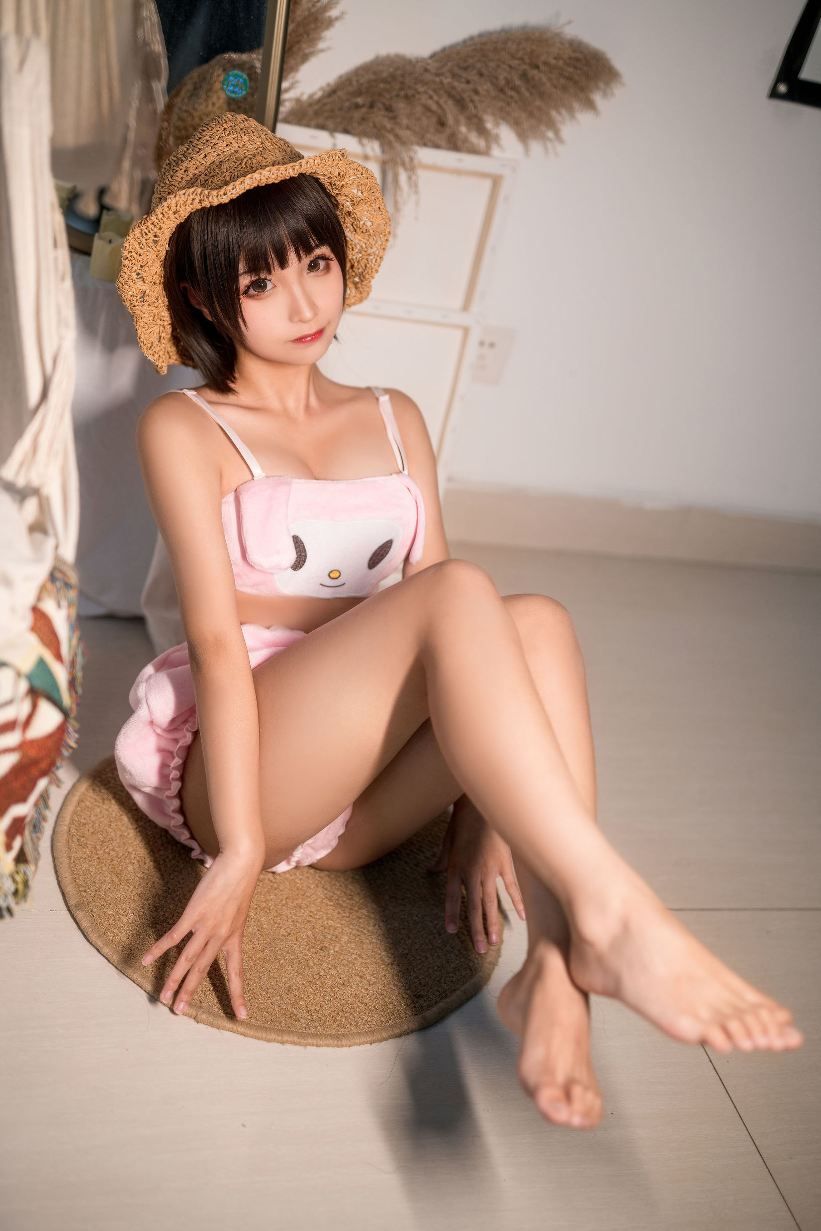 Cosplay Welfare] Anime Blogger Chun Mo Mo - Petti Pajamas
