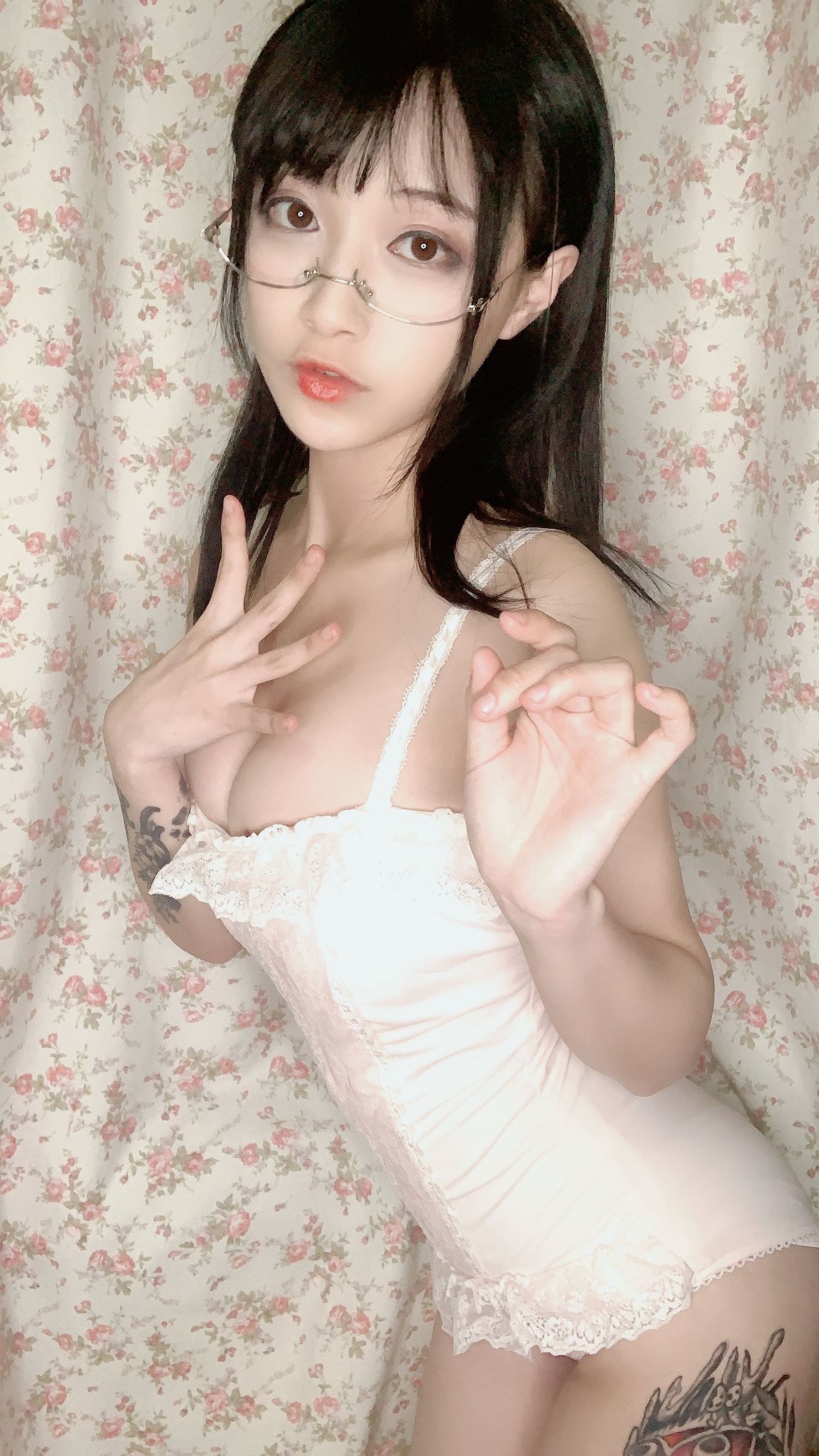 Teppanyaki Ghost Dance W One-Piece Underwear Tattoo Cosplay