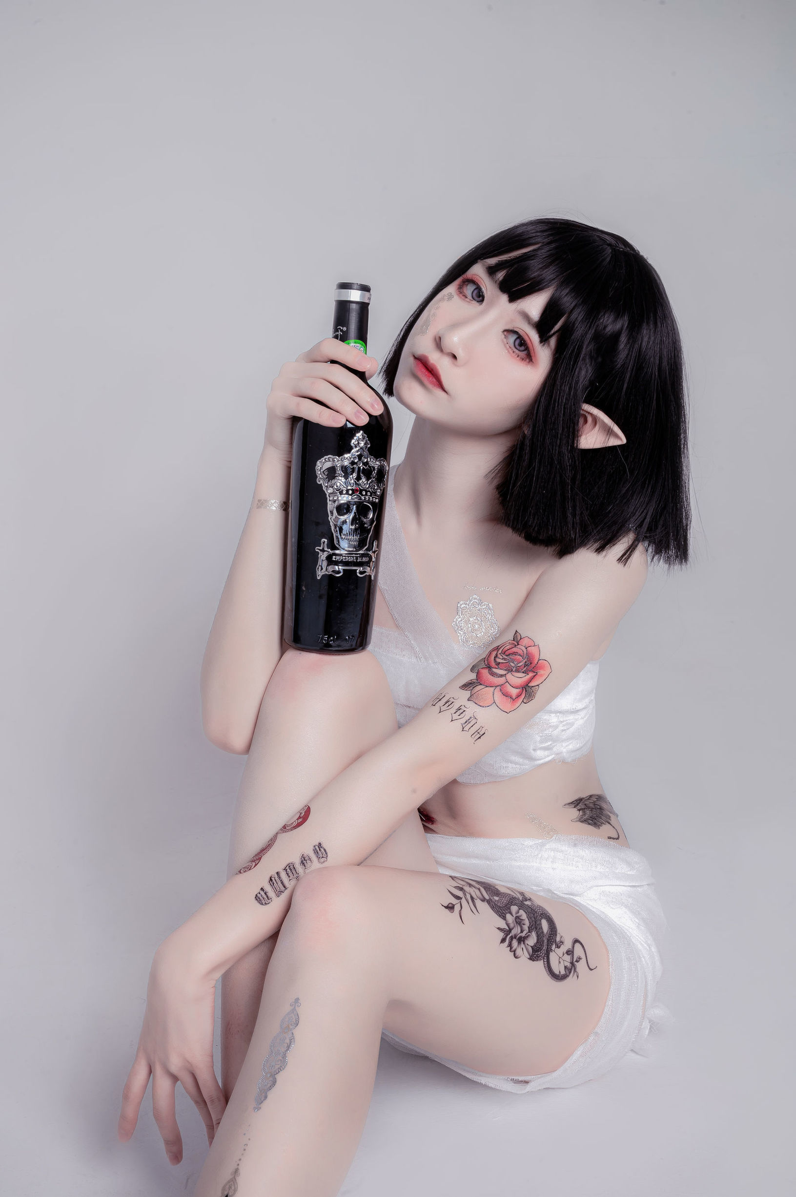 COS福利] 動漫博主阮邑_Fairy - 綁帶和武士