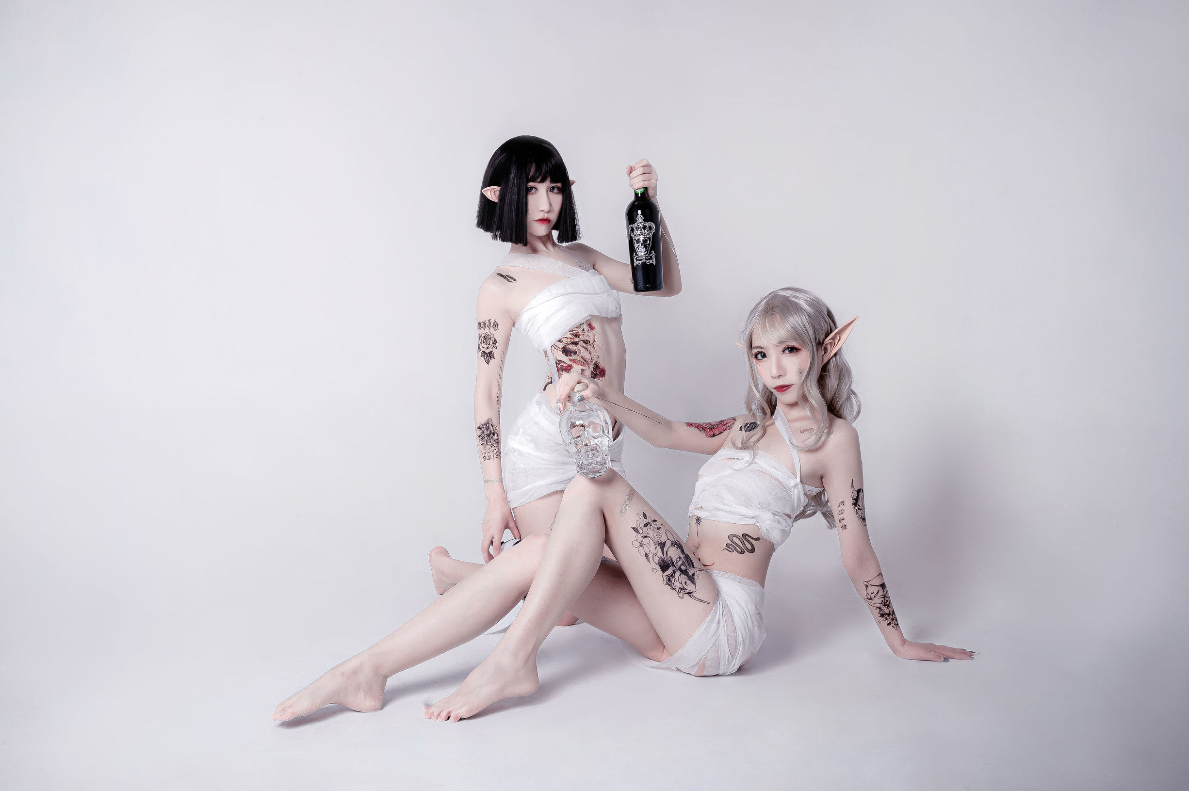 COS福利] 動漫博主阮邑_Fairy - 綁帶和武士