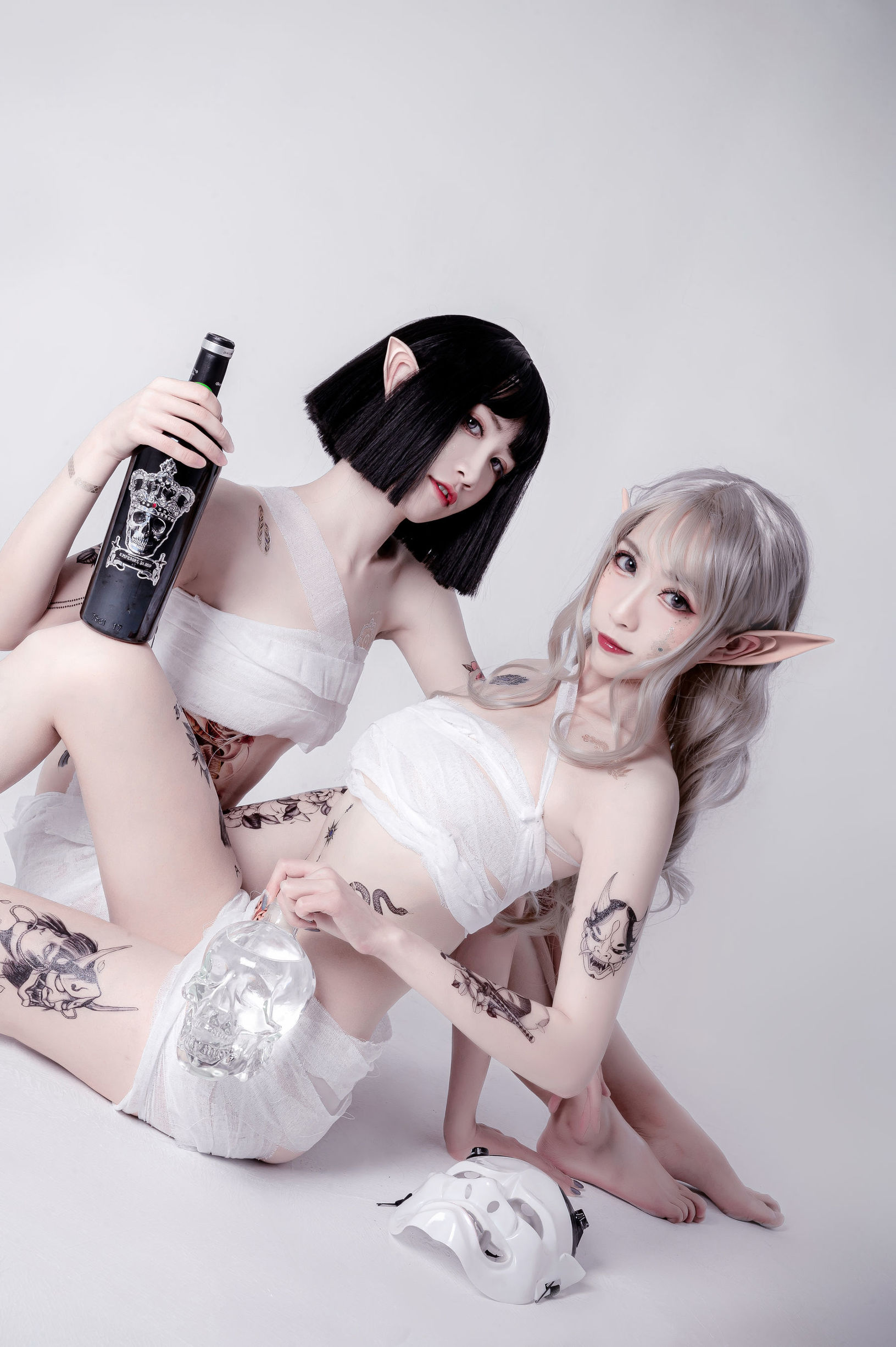 COS福利] 動漫博主阮邑_Fairy - 綁帶和武士