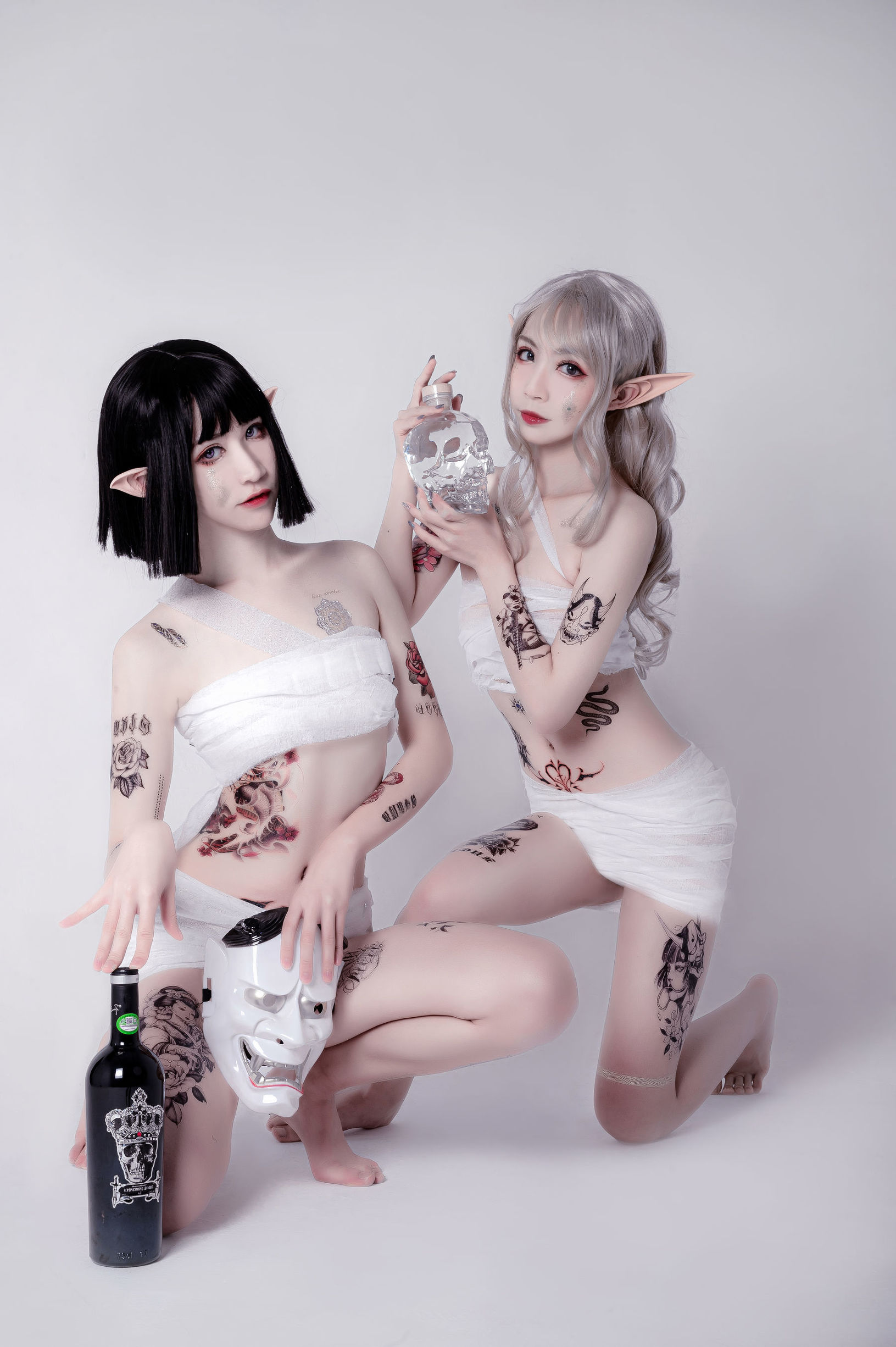 COS福利] 動漫博主阮邑_Fairy - 綁帶和武士