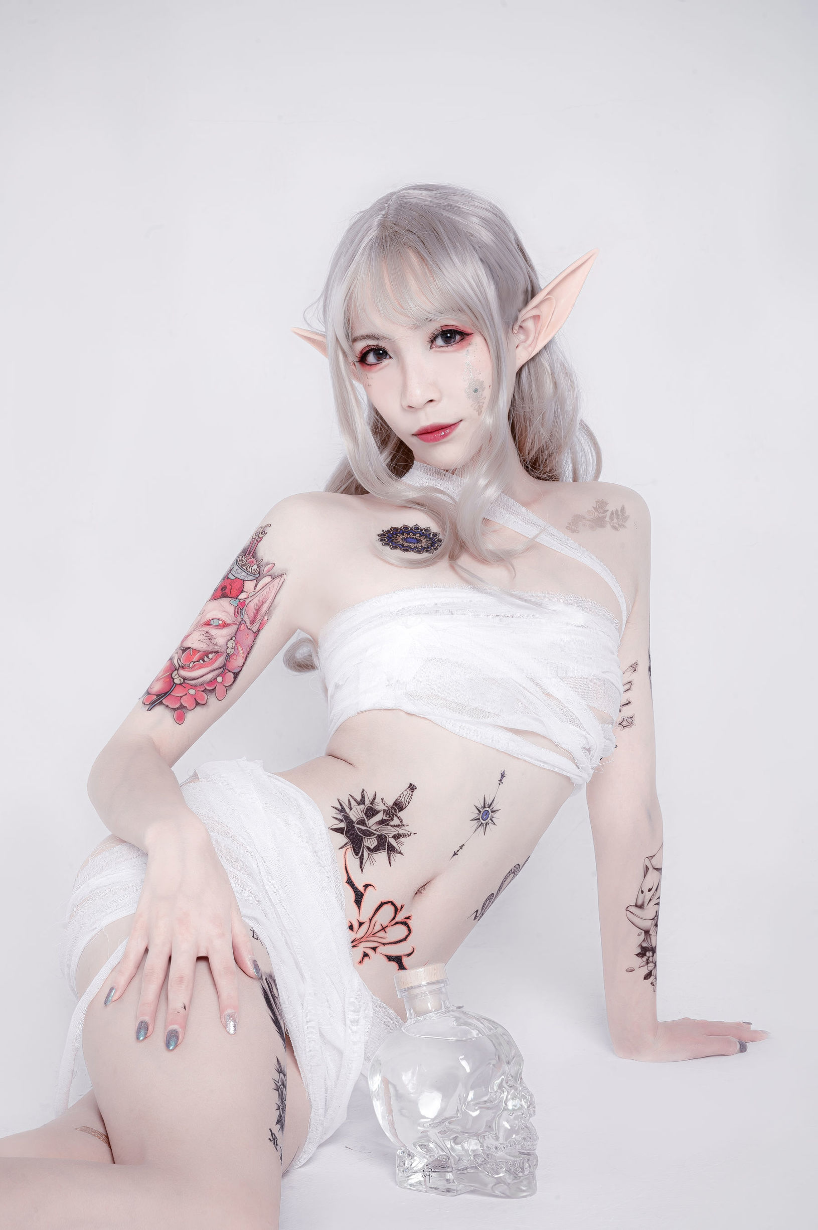 COS福利] 動漫博主阮邑_Fairy - 綁帶和武士
