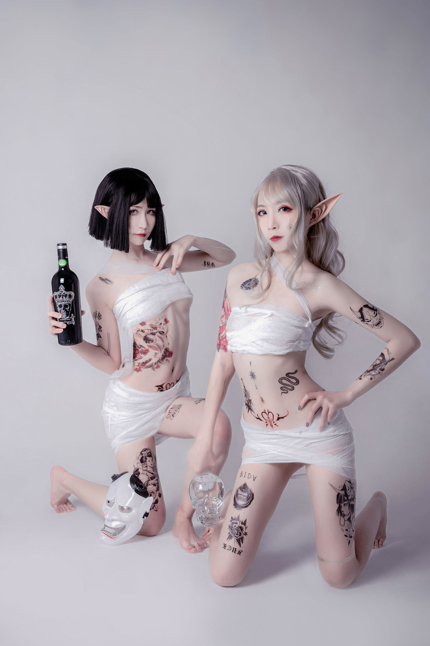 COS福利] 動漫博主阮邑_Fairy - 綁帶和武士