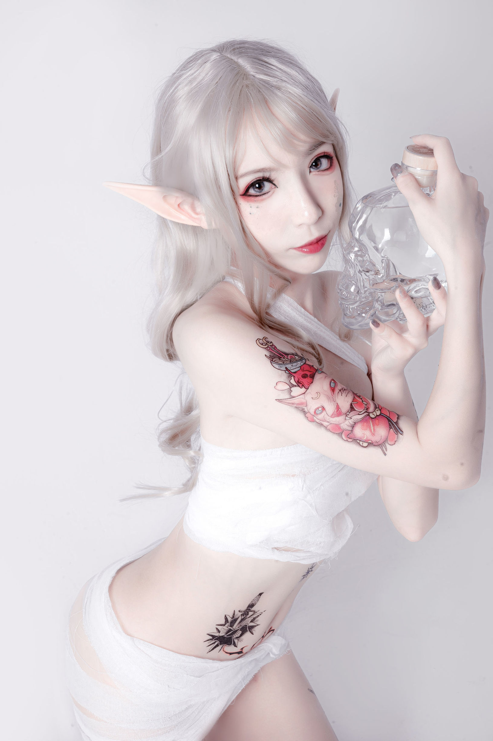 COS福利] 動漫博主阮邑_Fairy - 綁帶和武士