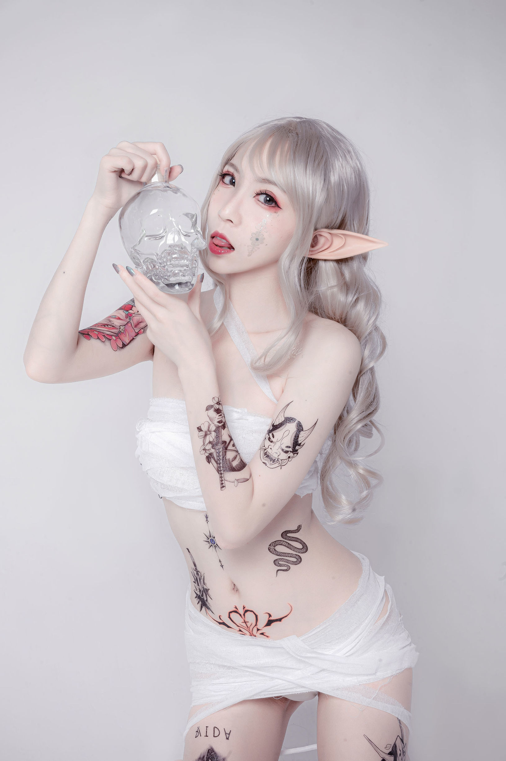 COS福利] 動漫博主阮邑_Fairy - 綁帶和武士