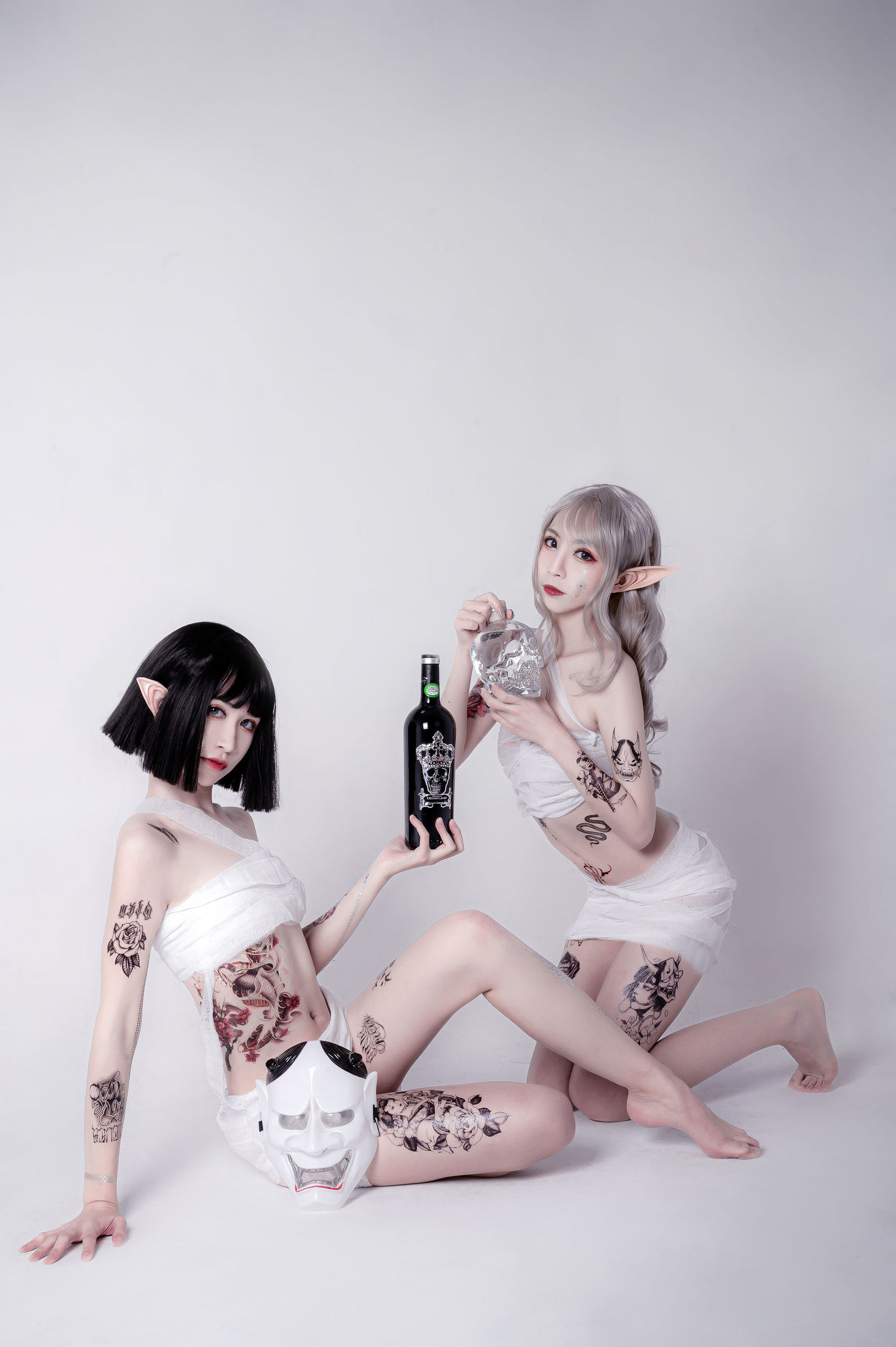 COS福利] 動漫博主阮邑_Fairy - 綁帶和武士