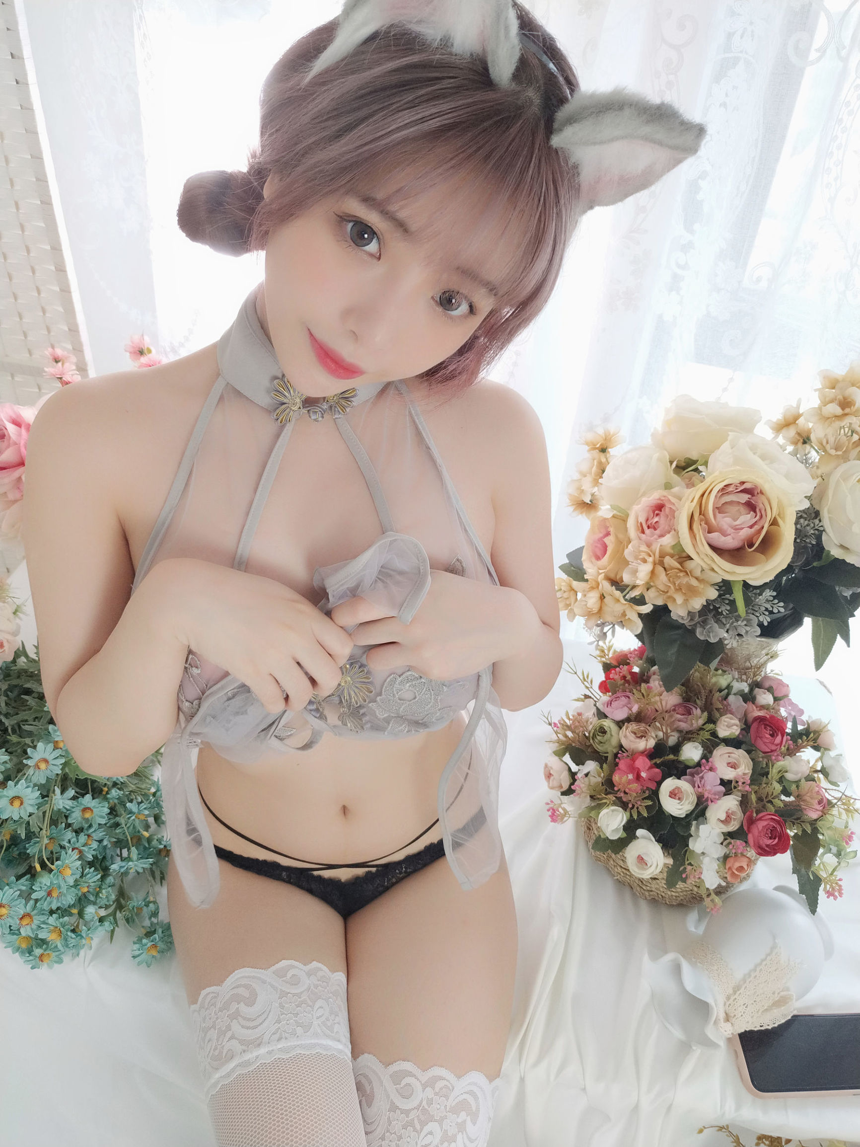 コスプレ特典] アニメブロガー ウェンメイ - 旗袍