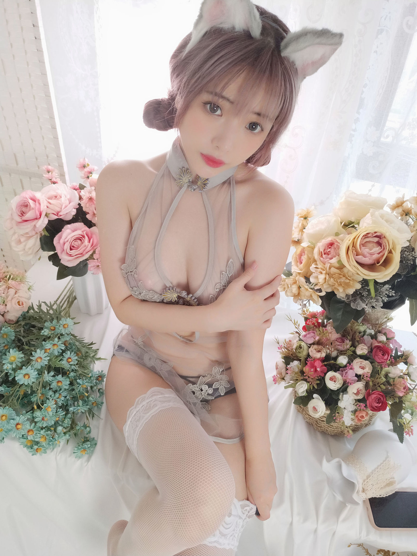 コスプレ特典] アニメブロガー ウェンメイ - 旗袍