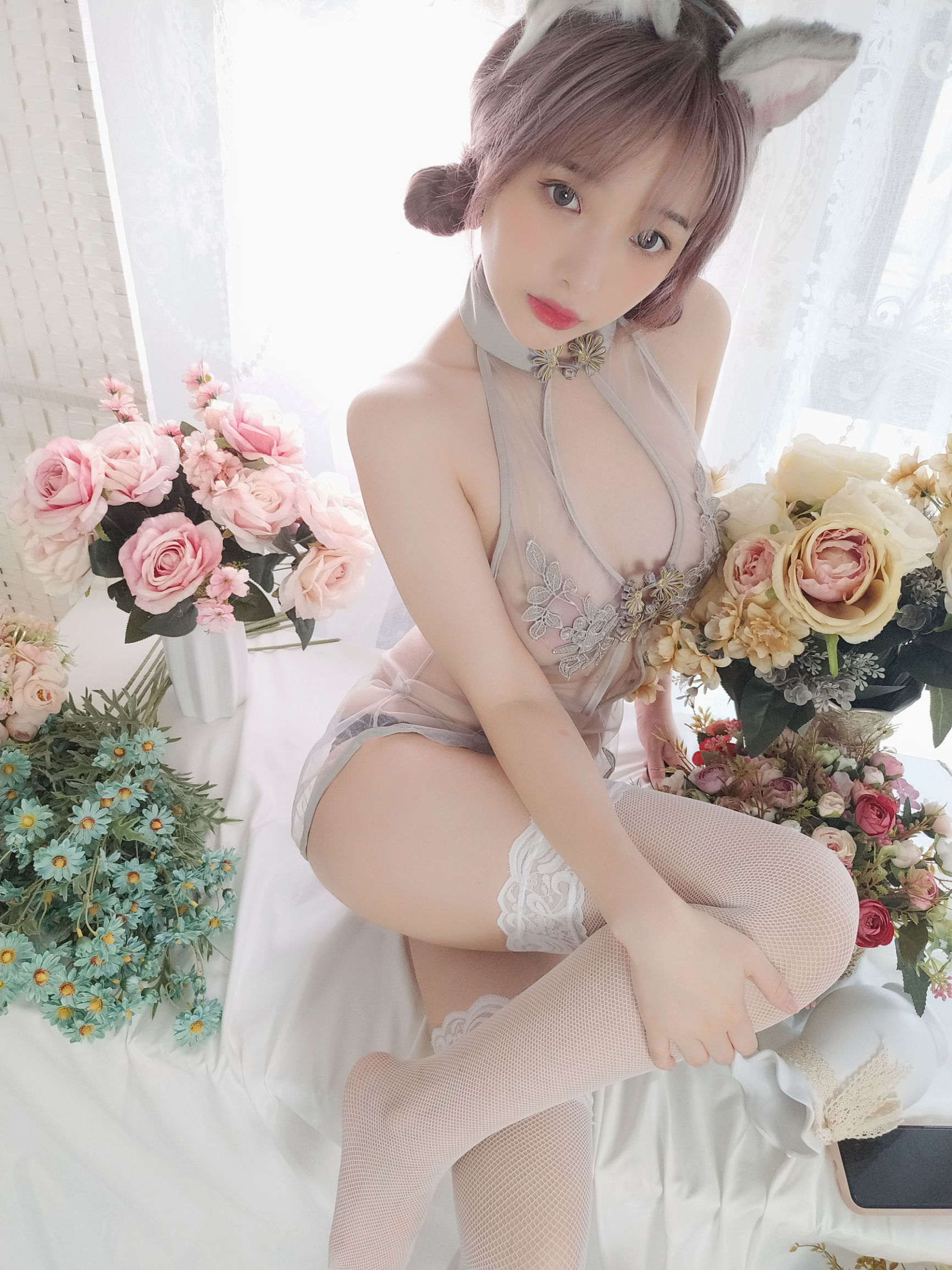 コスプレ特典] アニメブロガー ウェンメイ - 旗袍