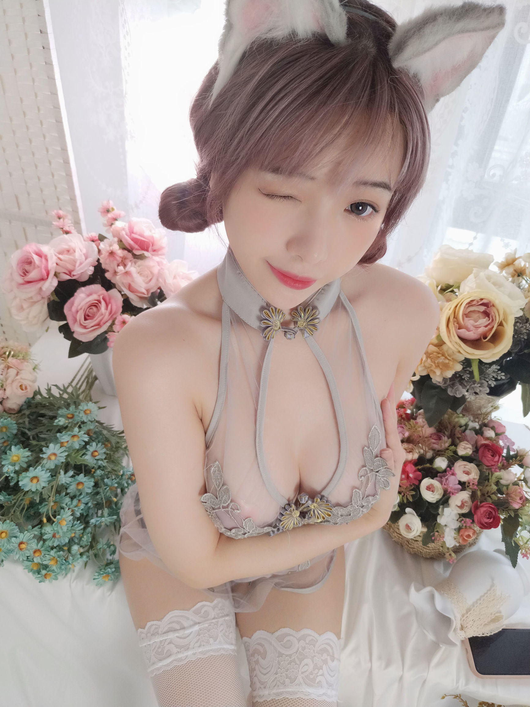 コスプレ特典] アニメブロガー ウェンメイ - 旗袍