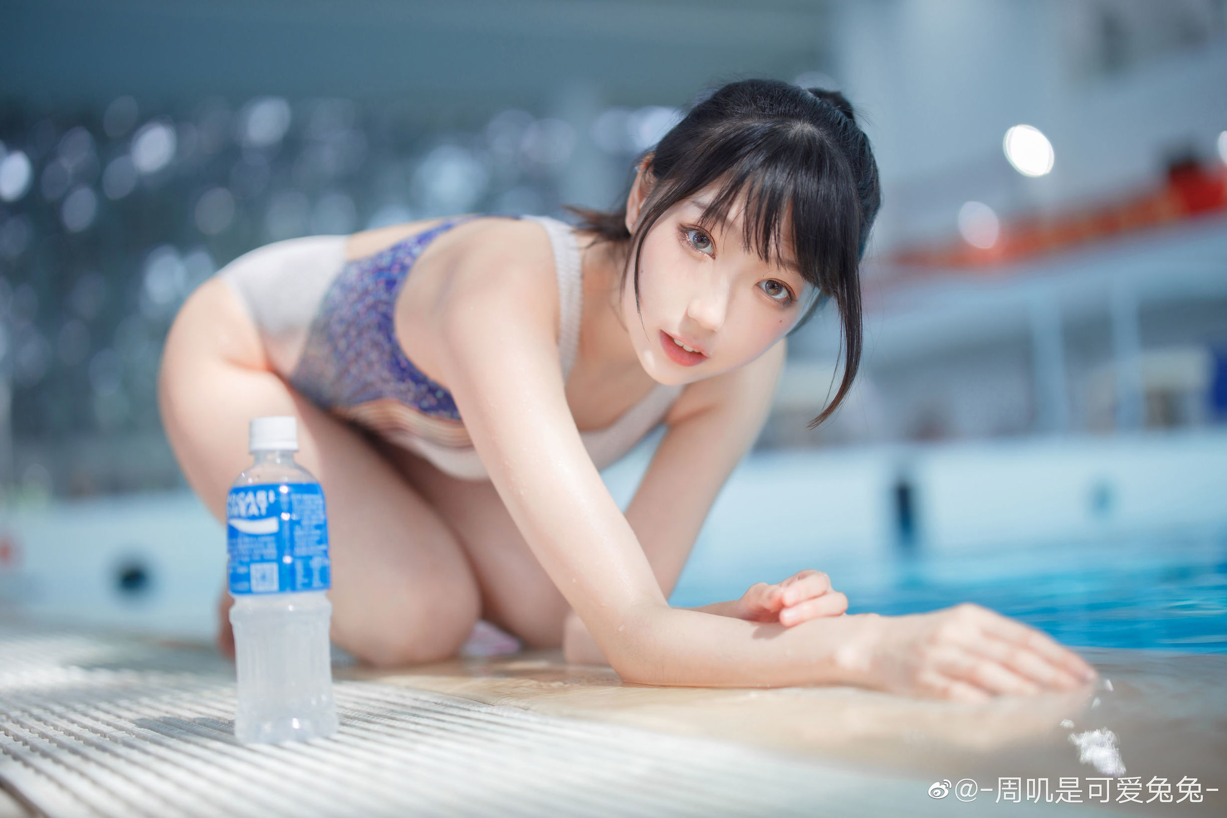 COS福利] 周叽是可愛兔兔 - 泳裝