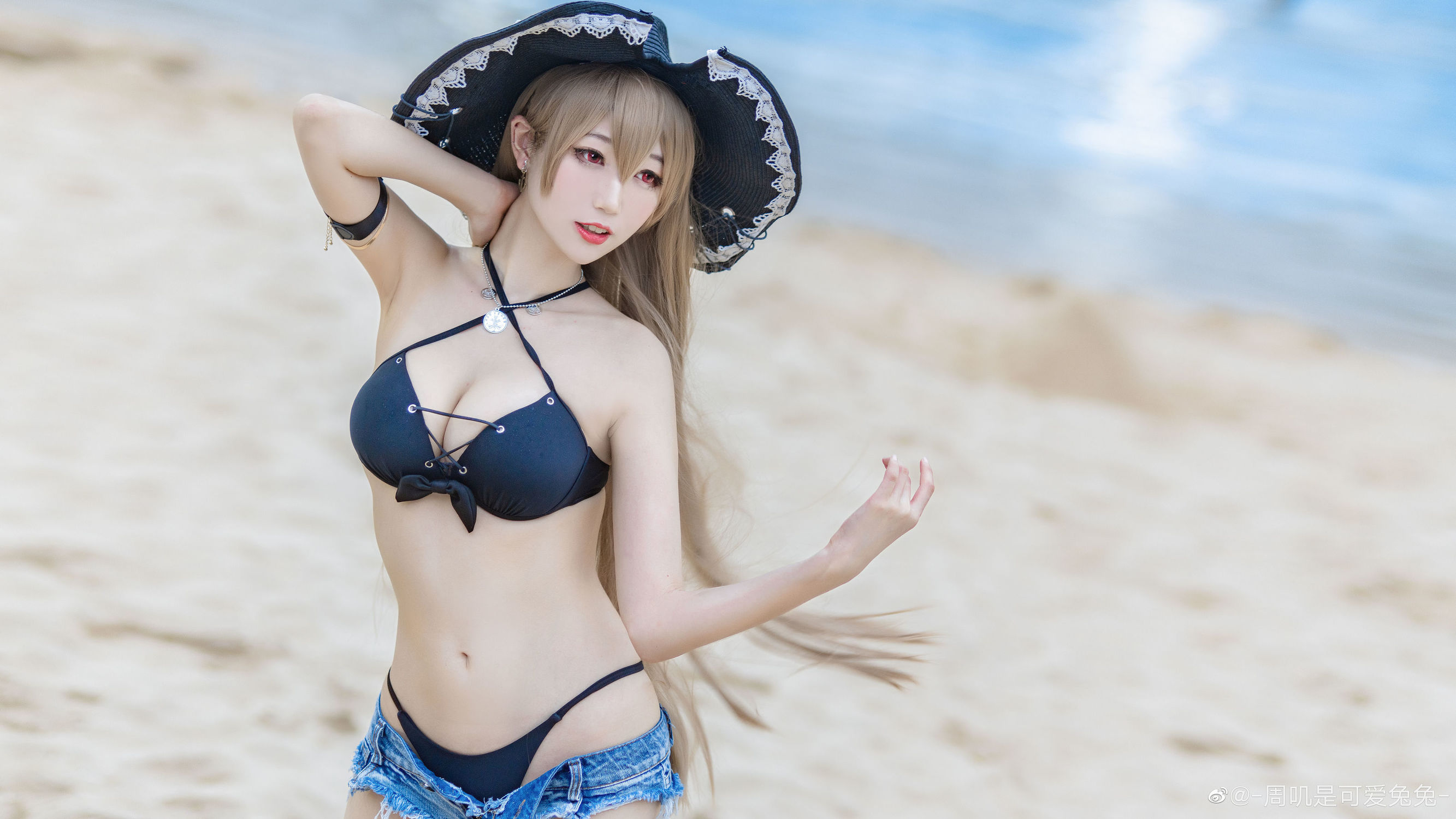 COS Welfare] Zhou Ji is a Cute Bunny - Swimsuit