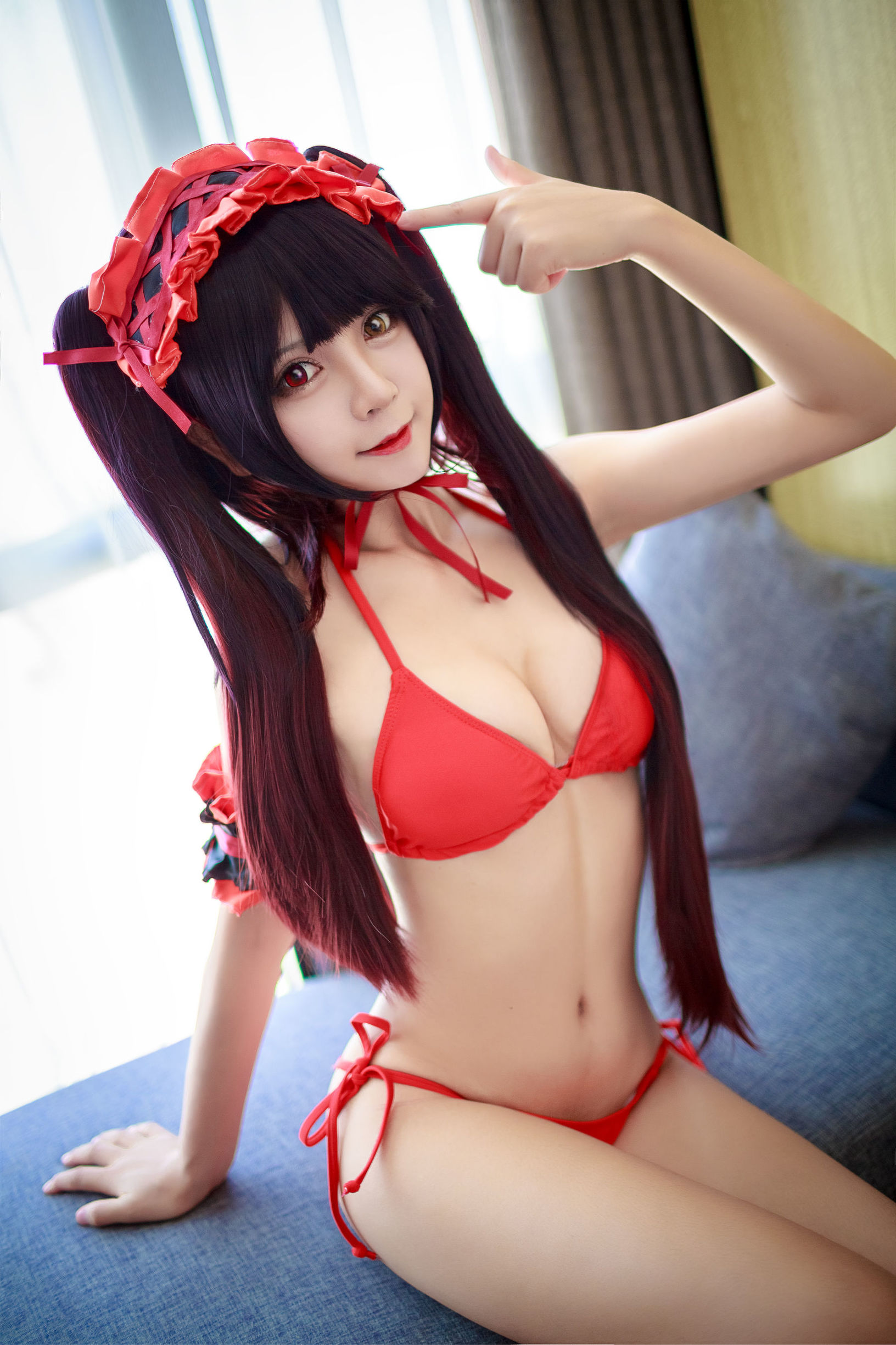 COS Phúc Lợi] Tata_ belle ta Tập Ảnh - Kurumi Đồ Bơi