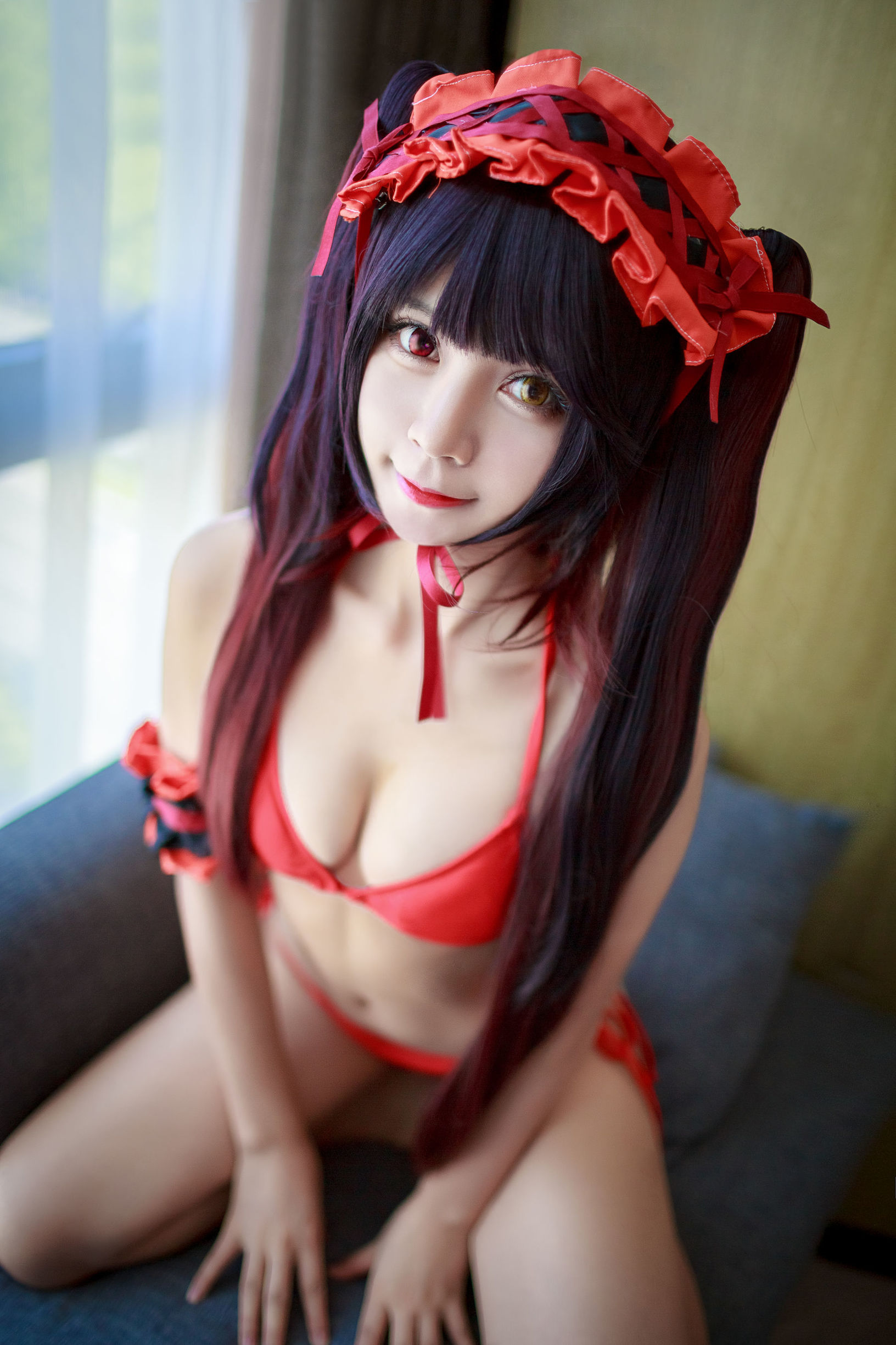 COS Phúc Lợi] Tata_ belle ta Tập Ảnh - Kurumi Đồ Bơi
