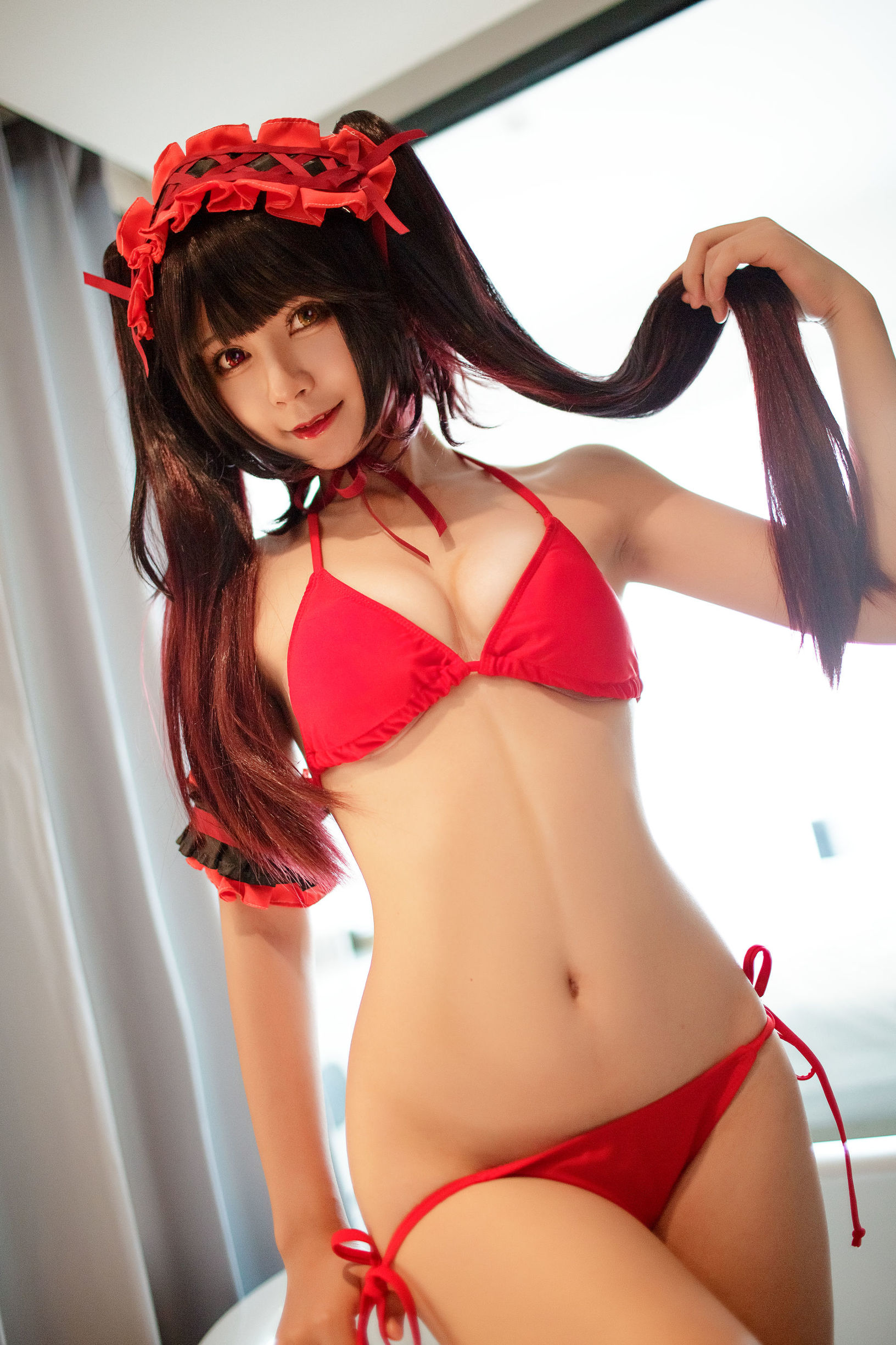 COS Phúc Lợi] Tata_ belle ta Tập Ảnh - Kurumi Đồ Bơi