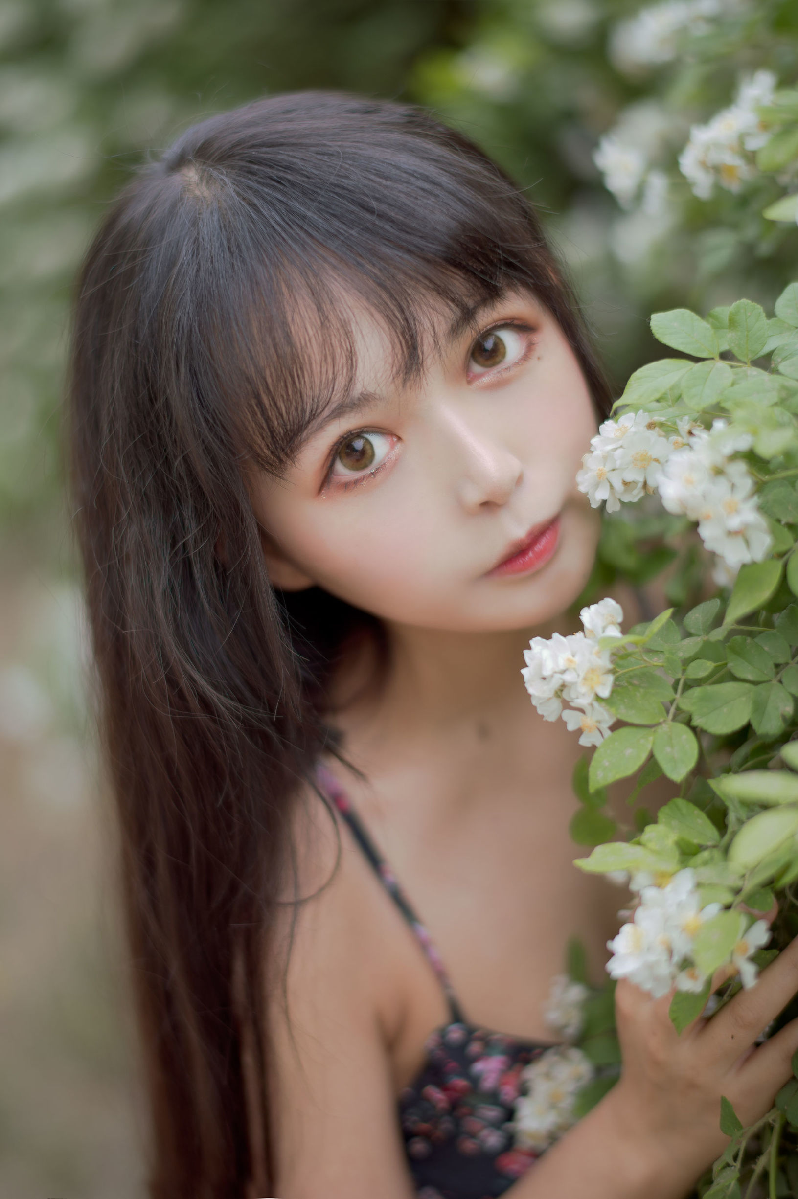 COS Welfare] Big-Eyed Cute Girl Black Cat Cat OvO - Rose 1