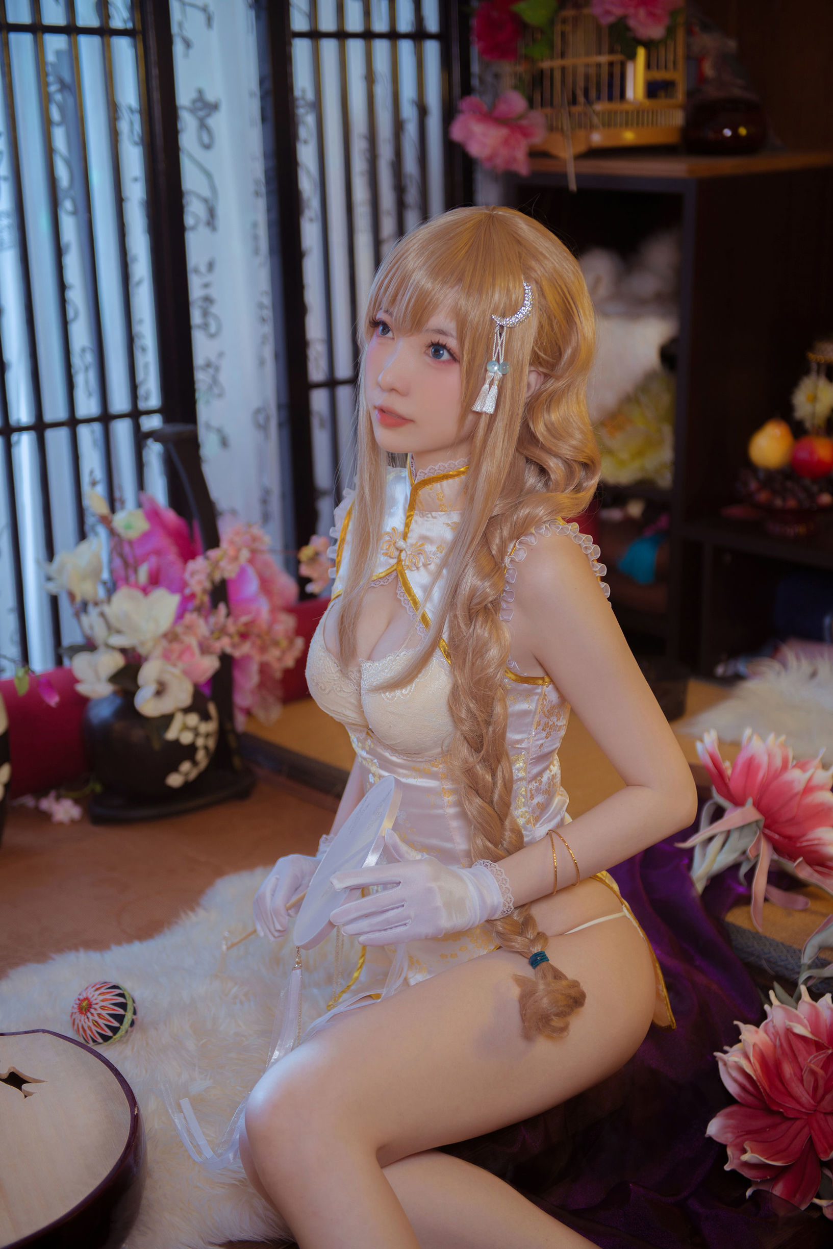 コスプレ福利] 巨乳萌え妹 妖少you1 - 宝釵