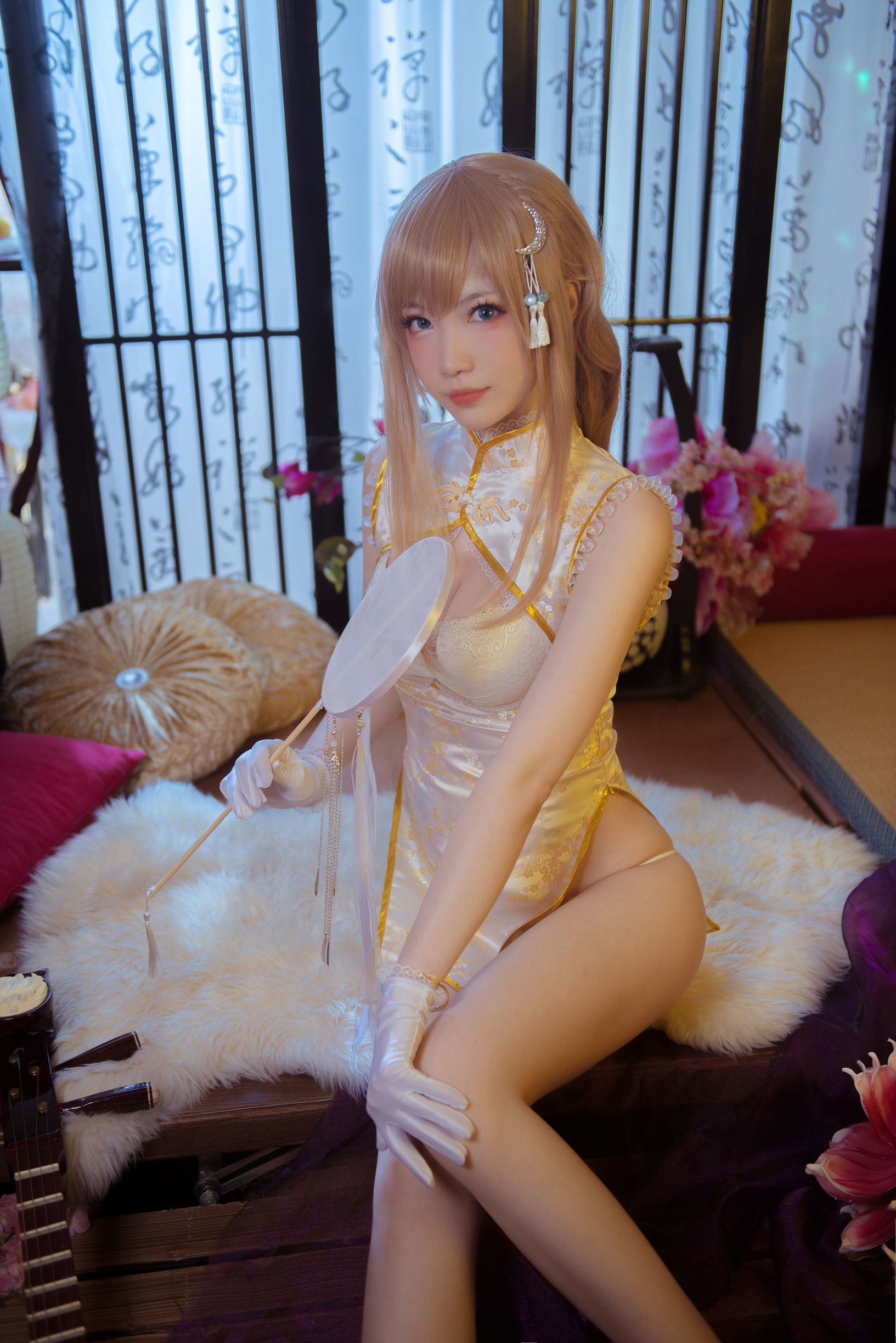 コスプレ福利] 巨乳萌え妹 妖少you1 - 宝釵