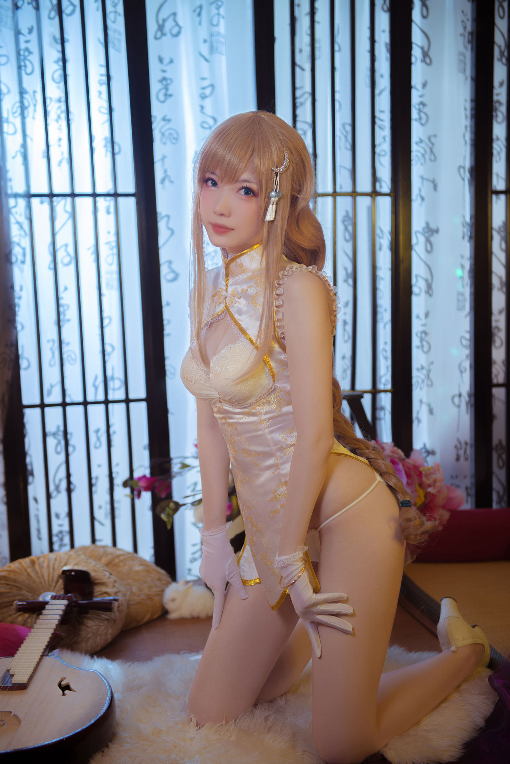 コスプレ福利] 巨乳萌え妹 妖少you1 - 宝釵