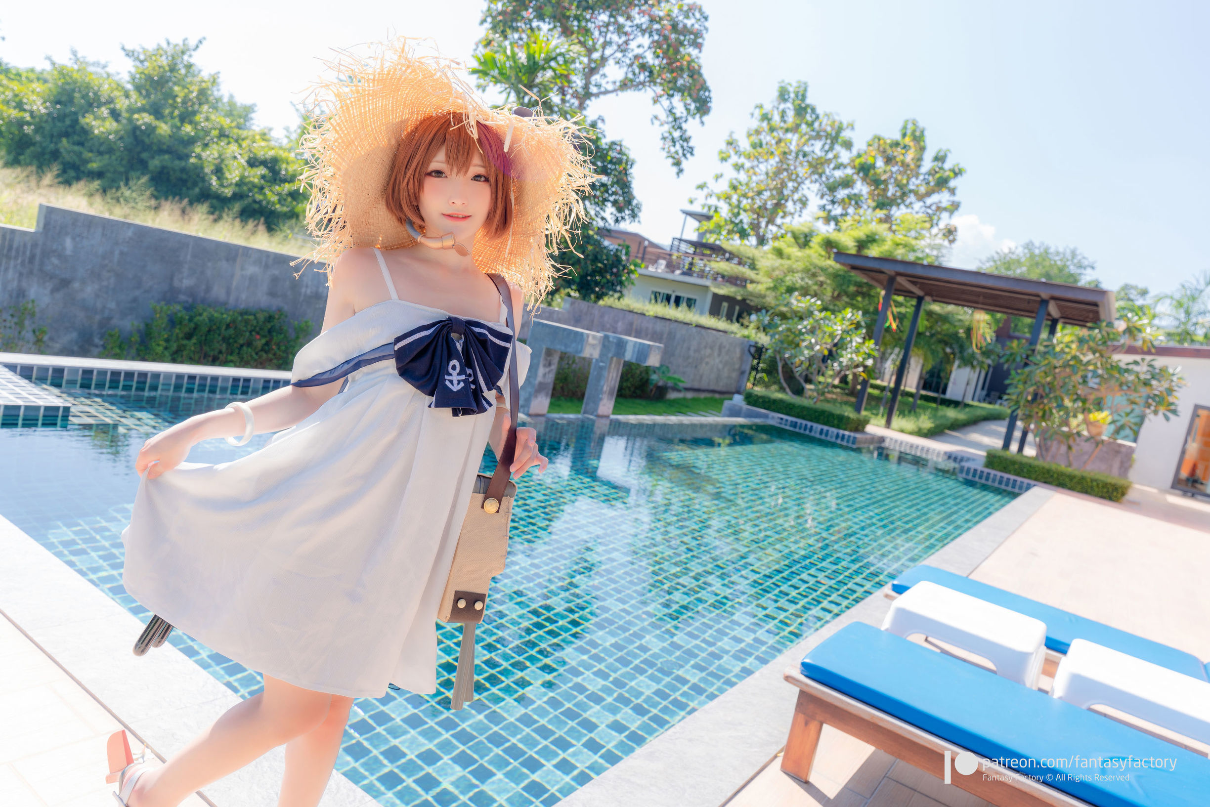 COS Welfare] Xiao Ding February 2020 [Fantasy Factory] Sunshine Beach Swimming Pool