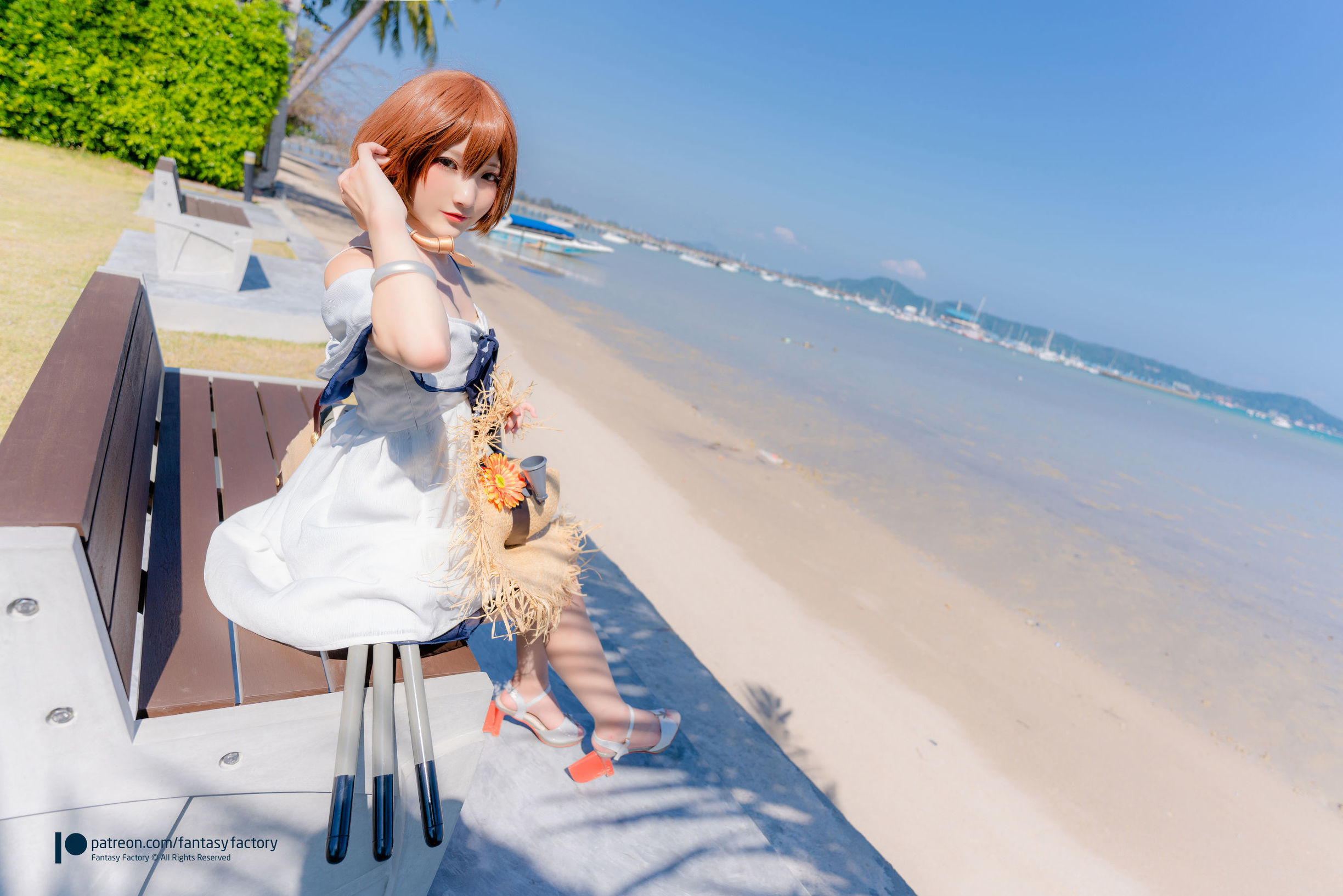 COS Welfare] Xiao Ding February 2020 [Fantasy Factory] Sunshine Beach Swimming Pool