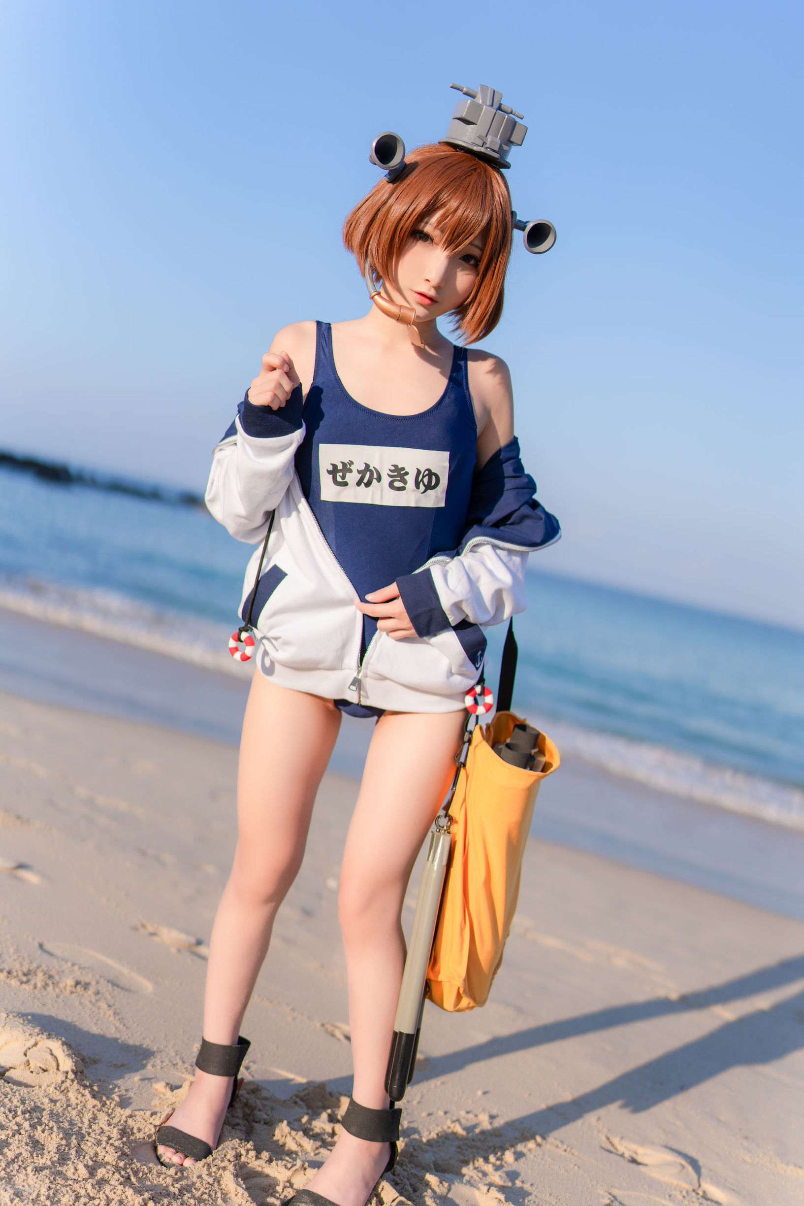 COS Welfare] Xiao Ding March 2020 [Fantasy Factory] School Swimsuit Sexy Swimsuit