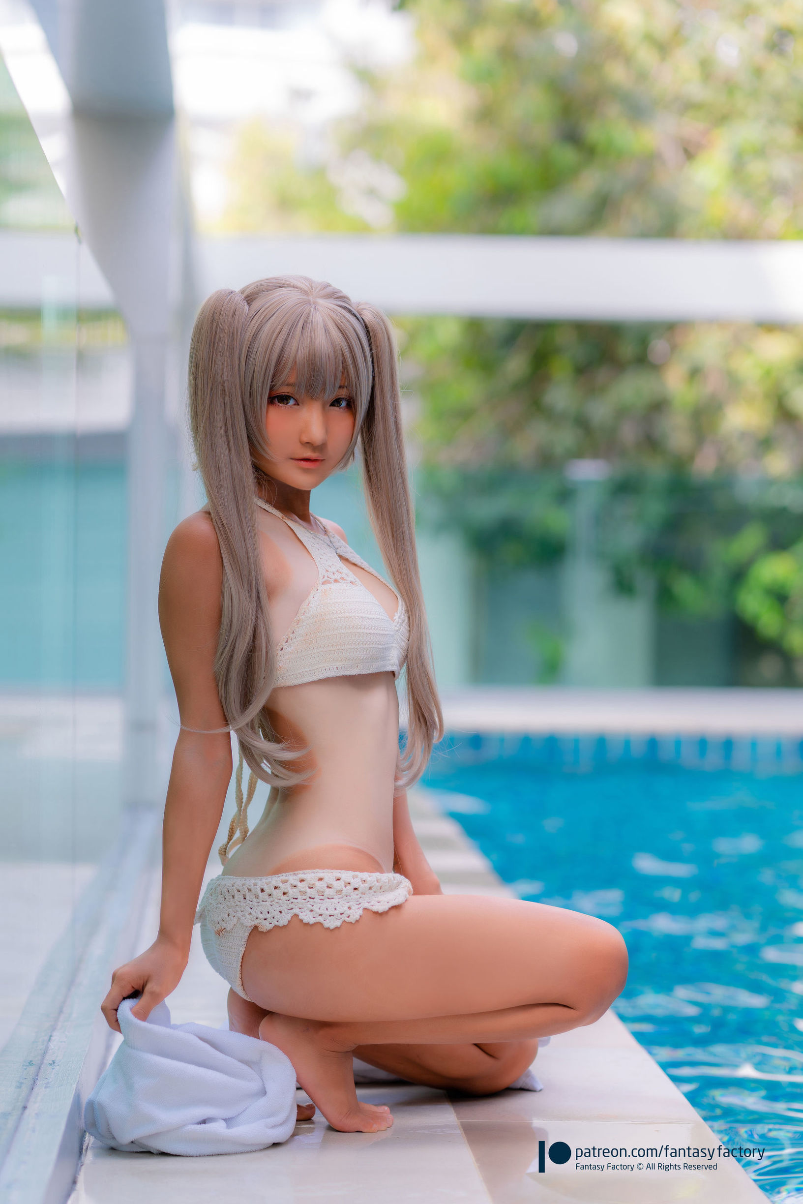 コスプレ福利] ショウディン 2020.03 [ファンタジー・ファクトリー] スクール水着 セクシー水着