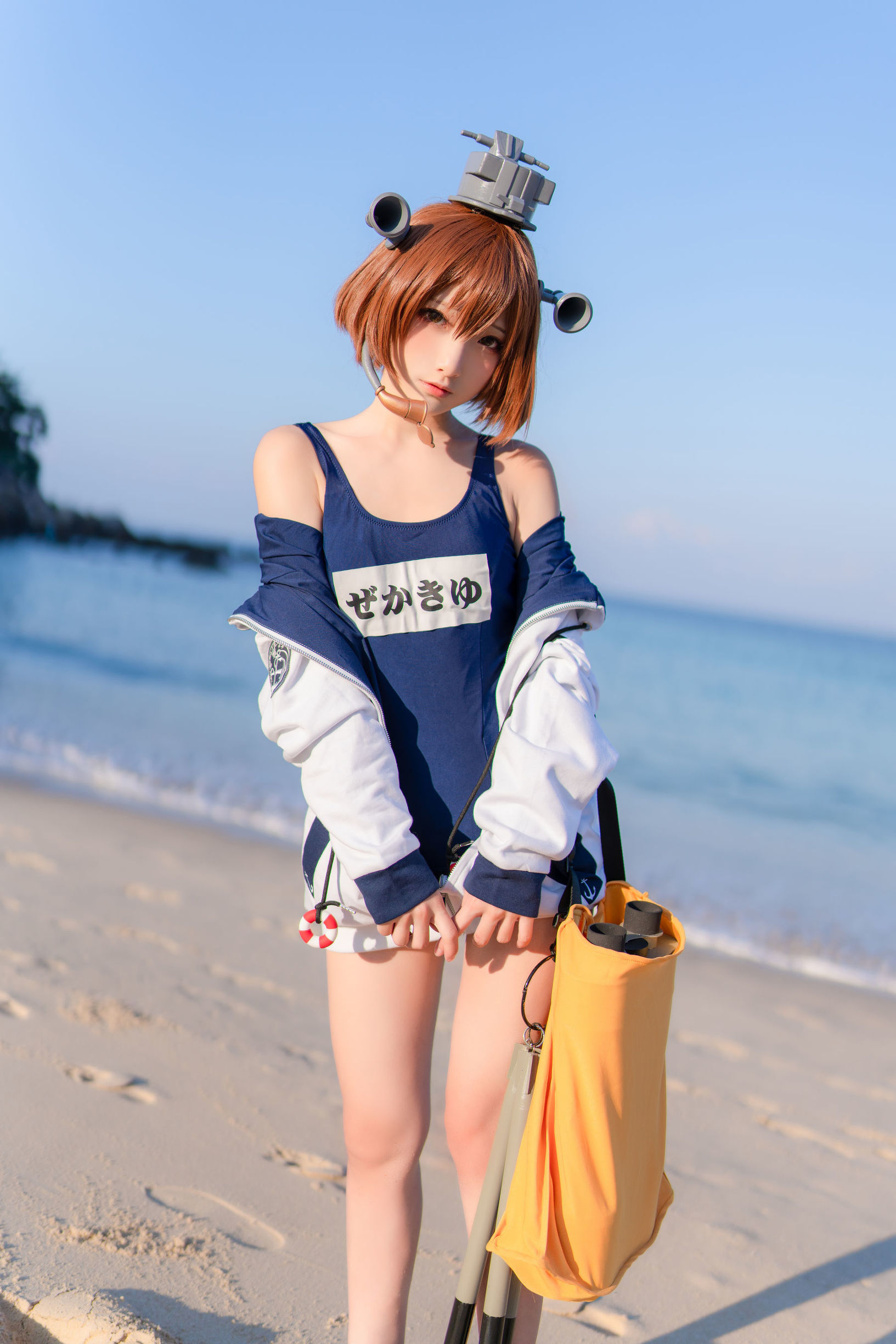 COS Welfare] Xiao Ding March 2020 [Fantasy Factory] School Swimsuit Sexy Swimsuit